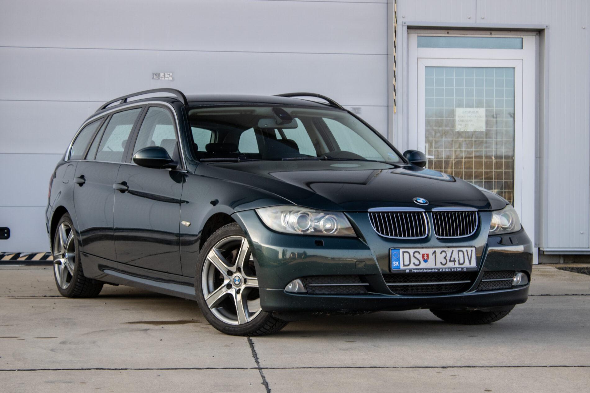 2008 BMW 330d, zelená kombi, 392 635 km