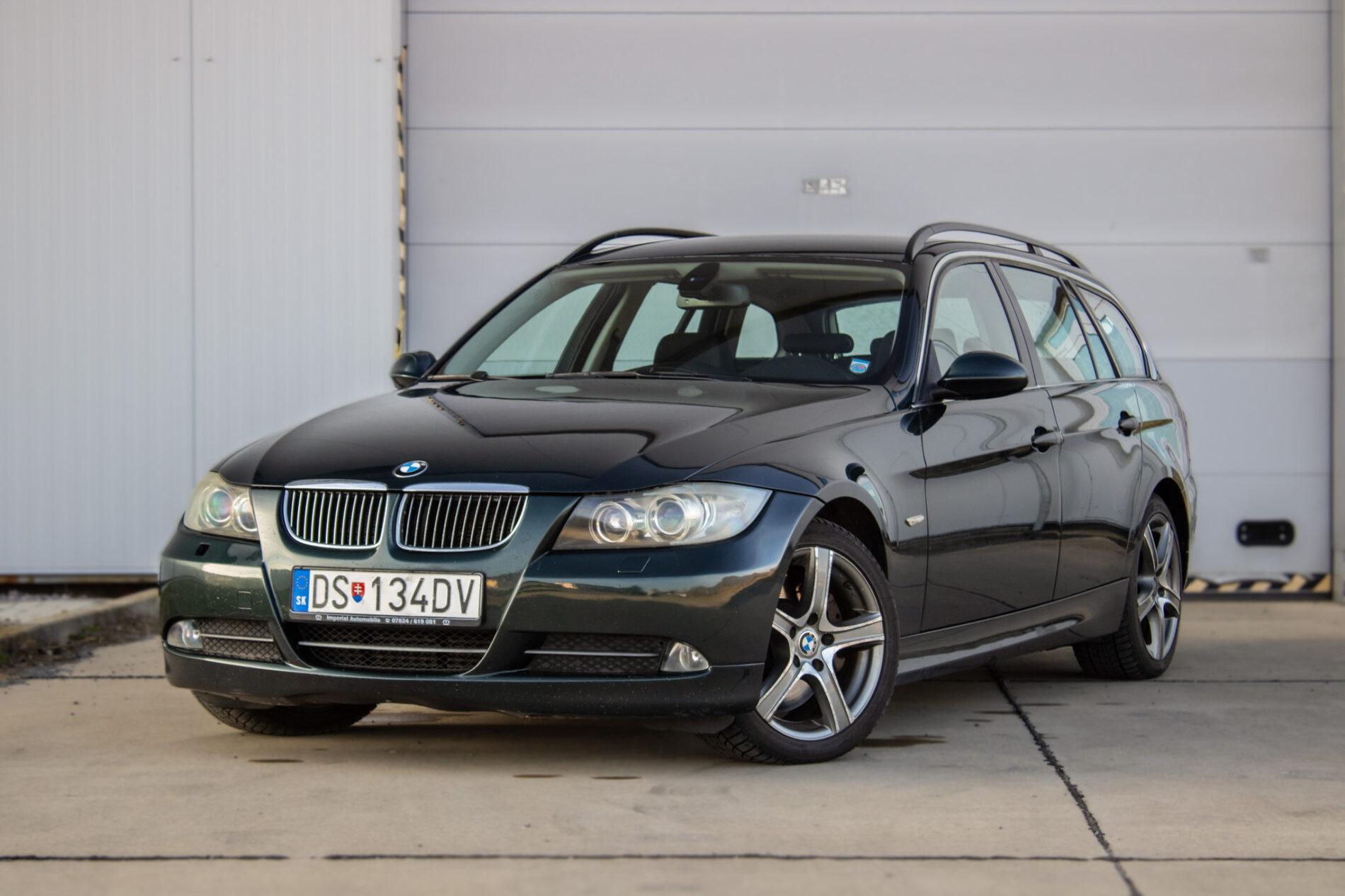 2008 BMW 330d, zelená kombi, 392 635 km