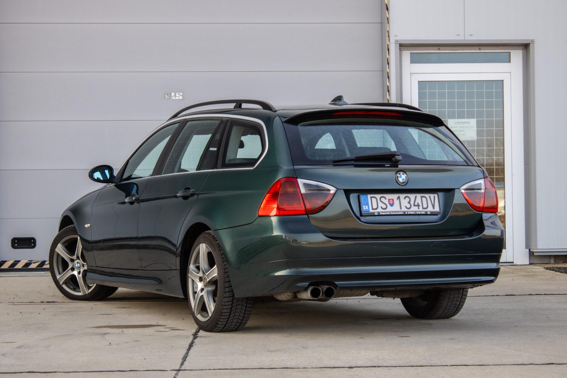 2008 BMW 330d, zelená kombi, 392 635 km