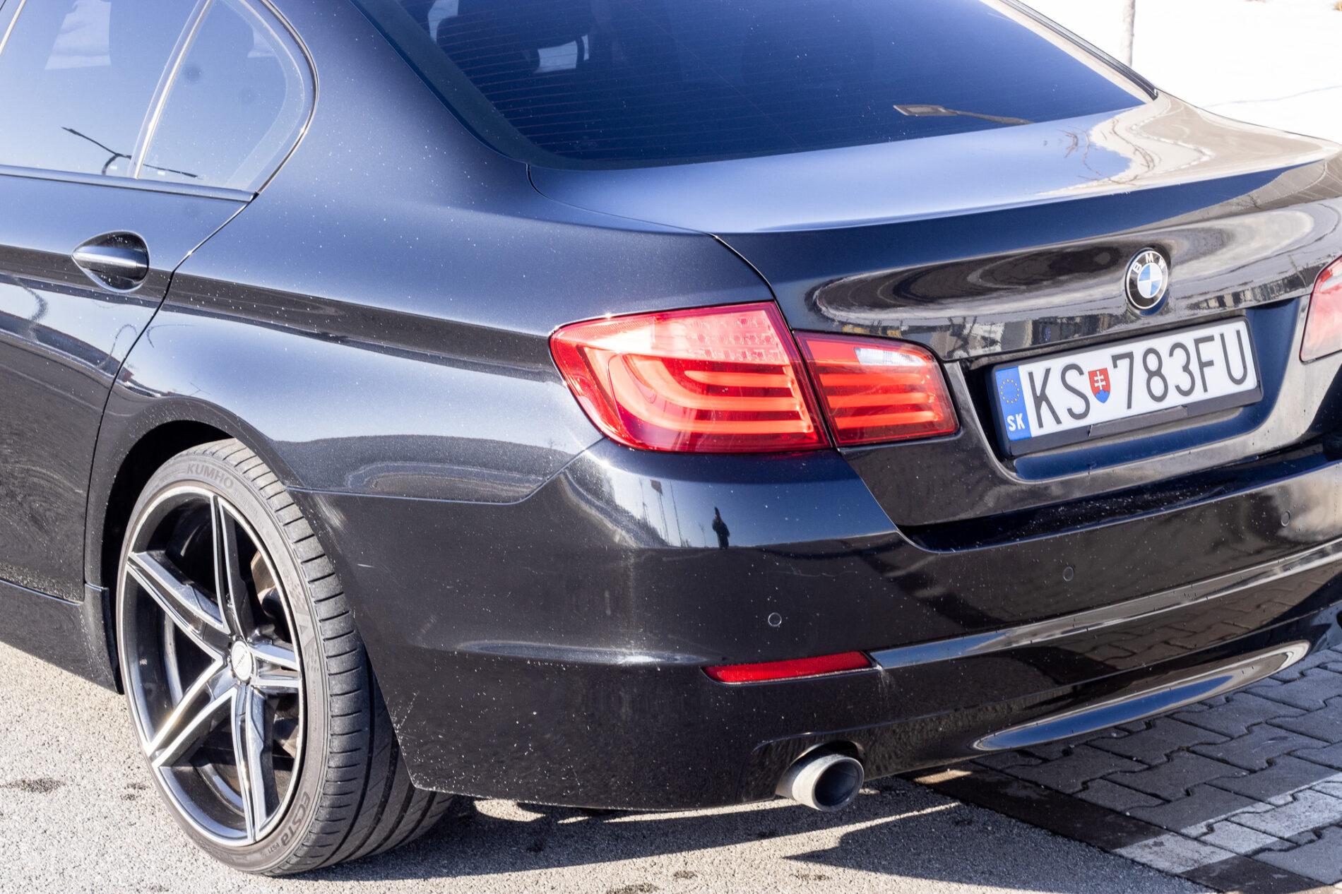 2012 BMW 535d, černá sedan, 303 563 km
