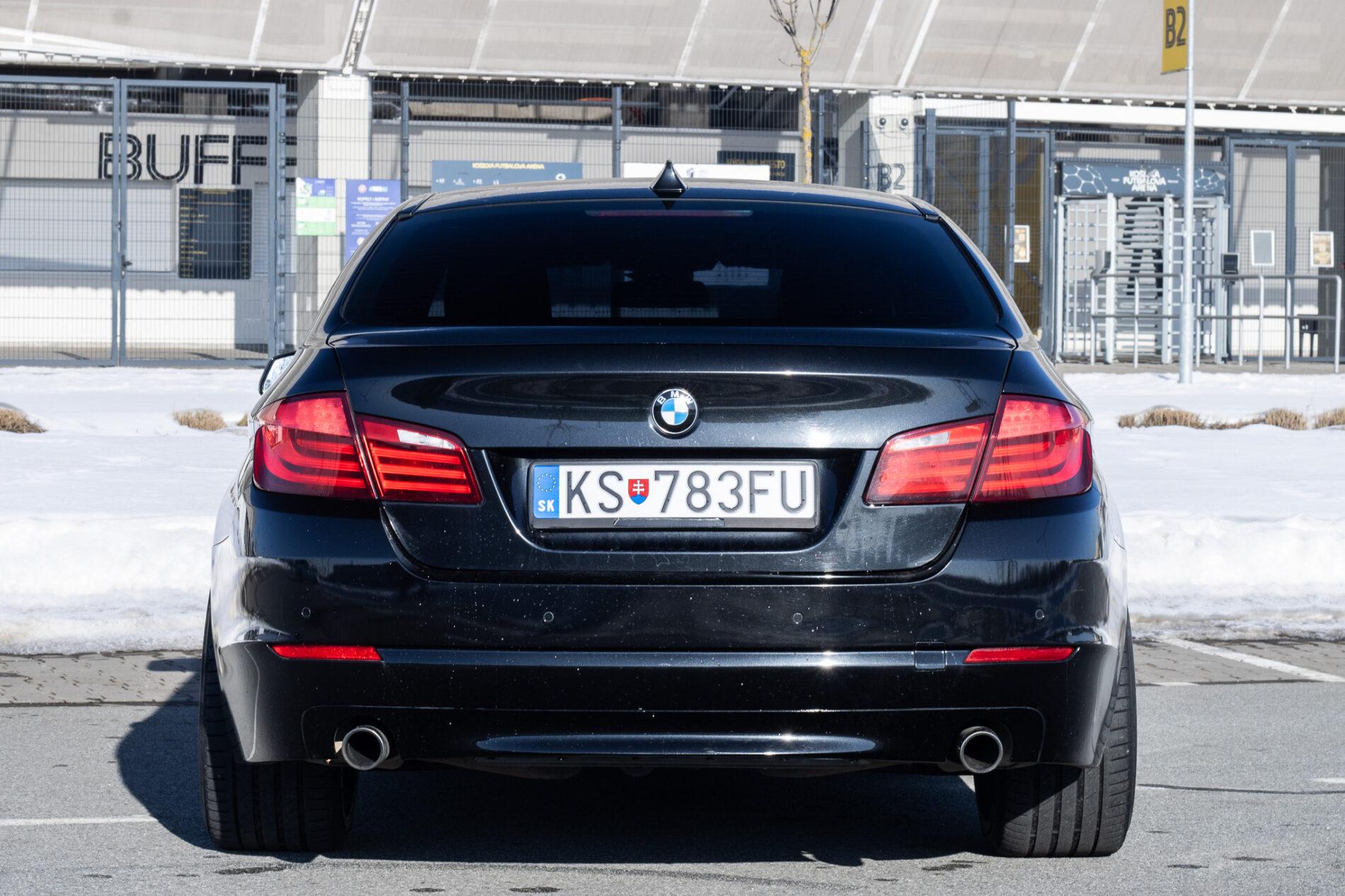 2012 BMW 535d, černá sedan, 303 563 km
