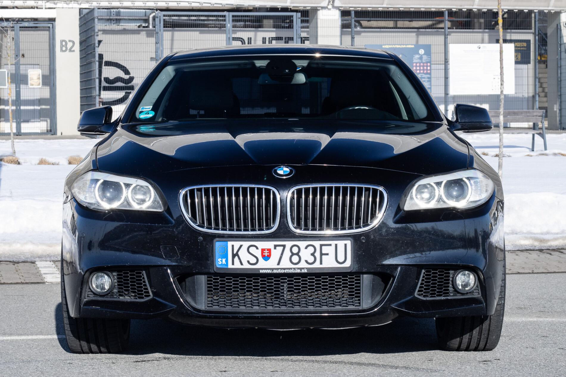 2012 BMW 535d, černá sedan, 303 563 km