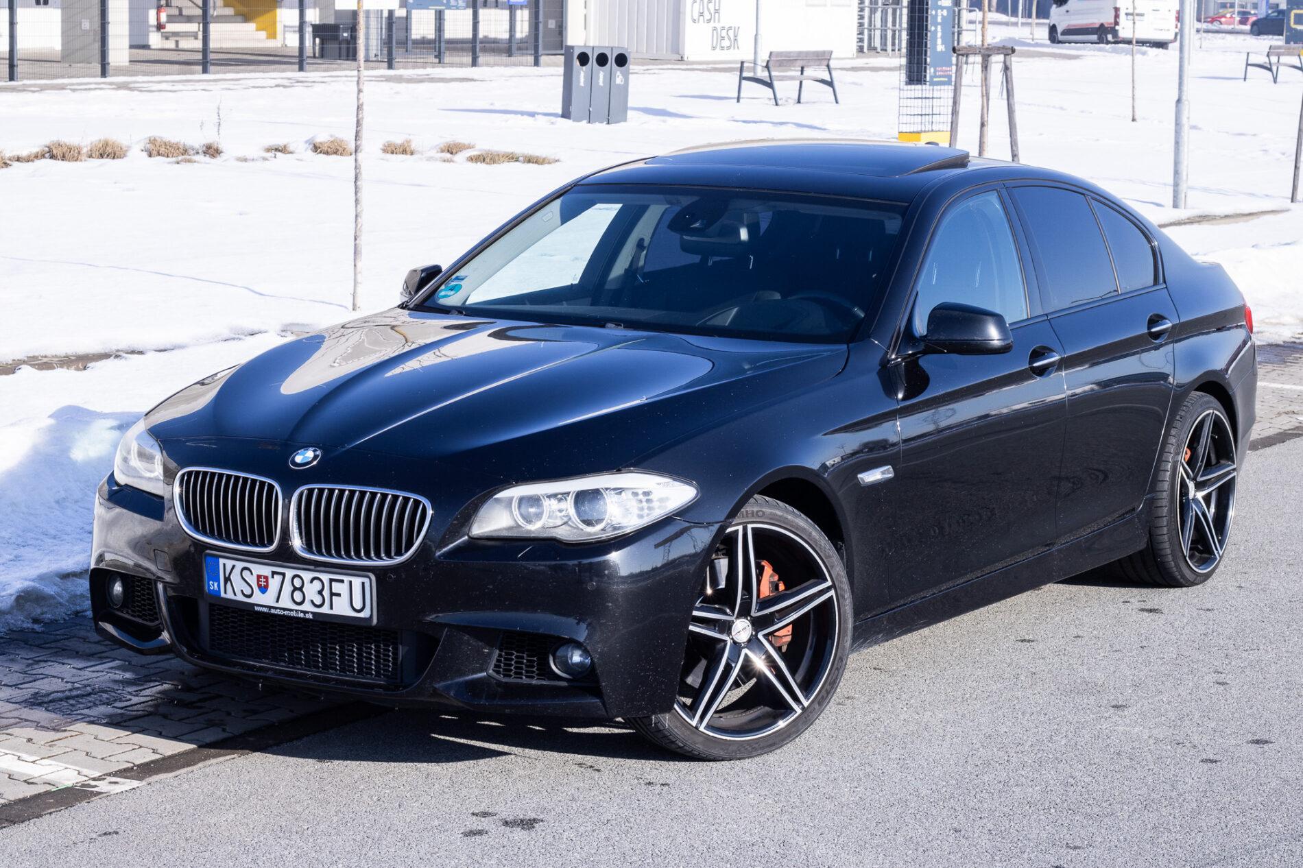 2012 BMW 535d, černá sedan, 303 563 km