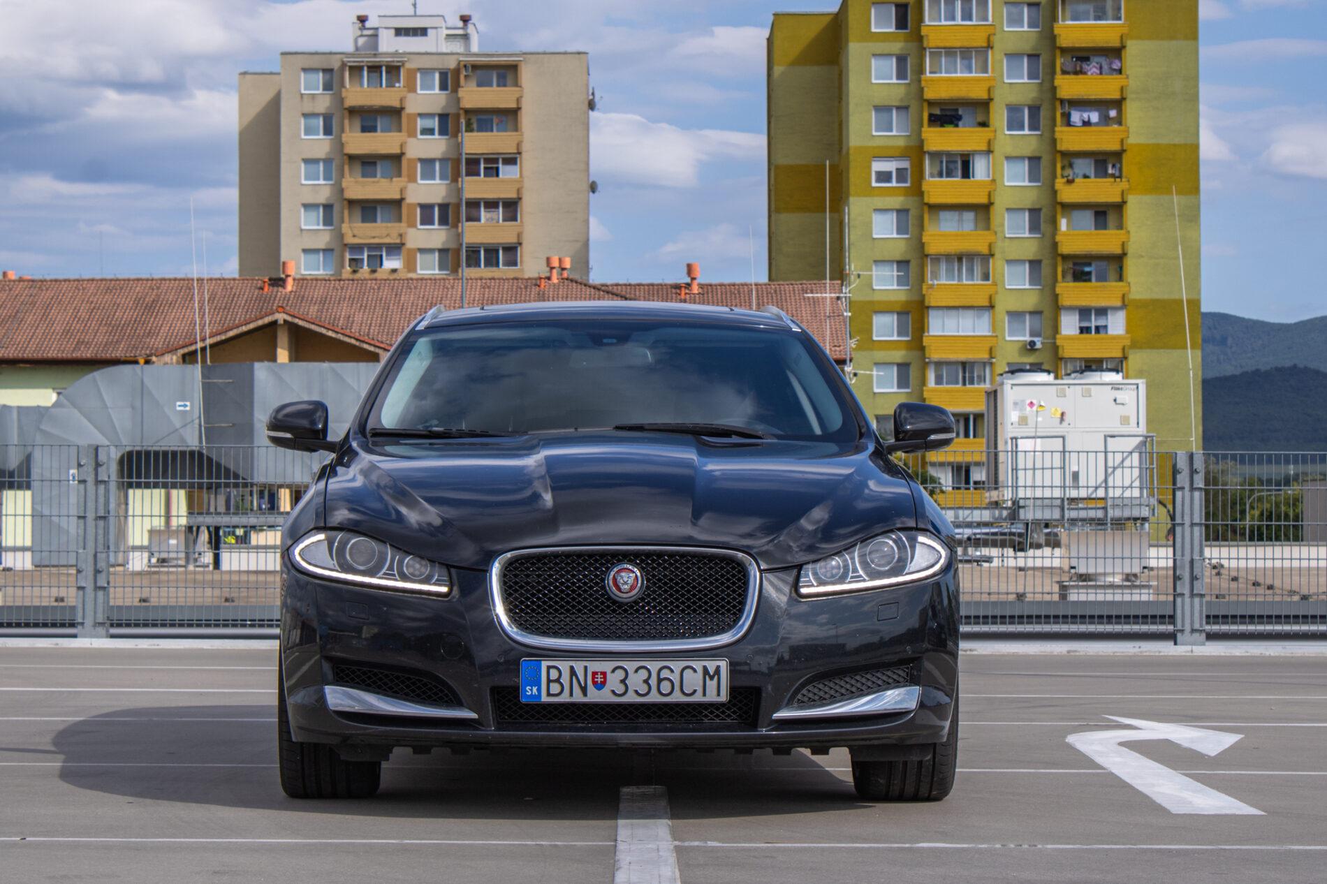 2014 Jaguar XF, černá kombi, 224 926 km