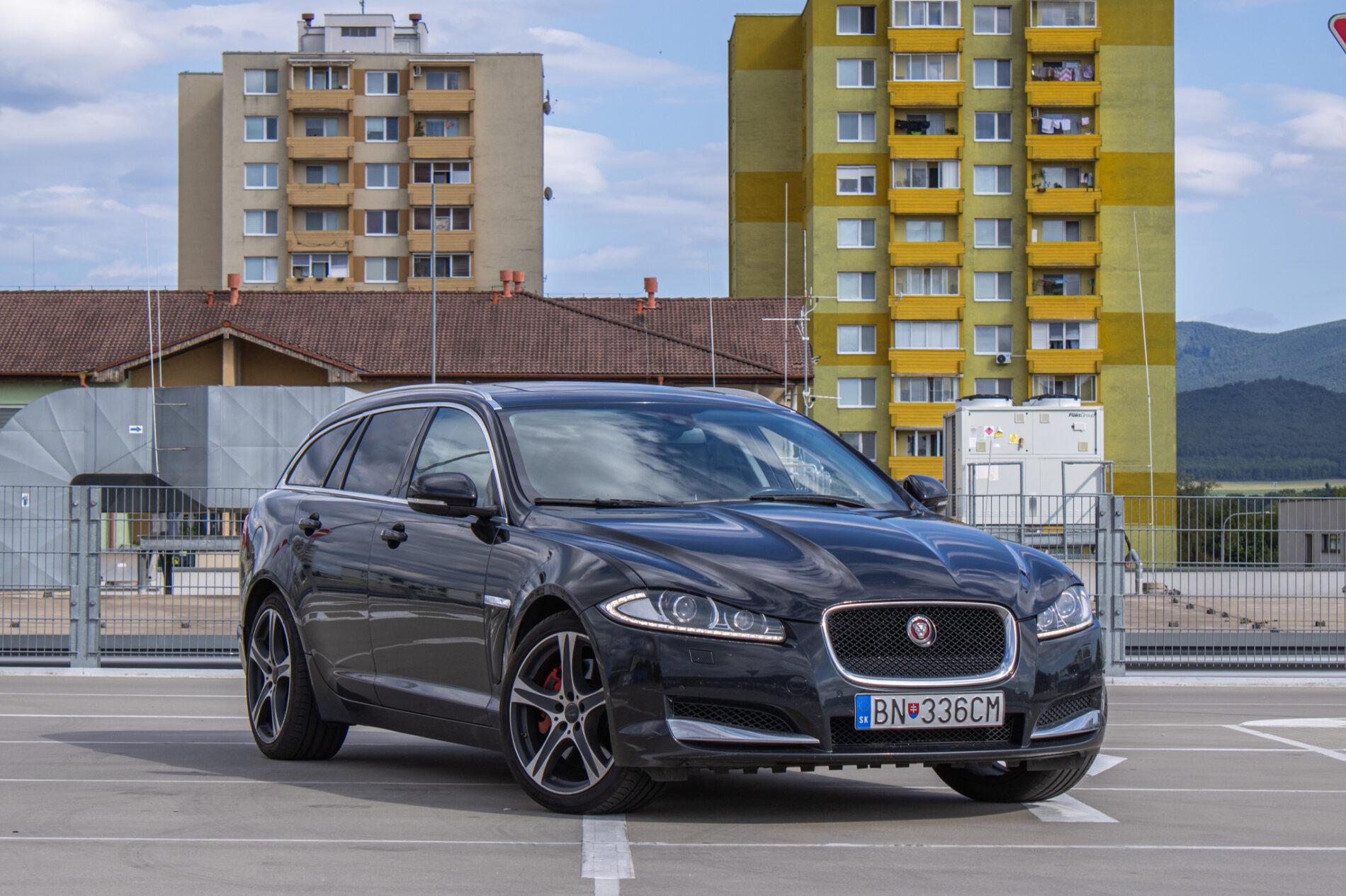 2014 Jaguar XF, černá kombi, 224 926 km