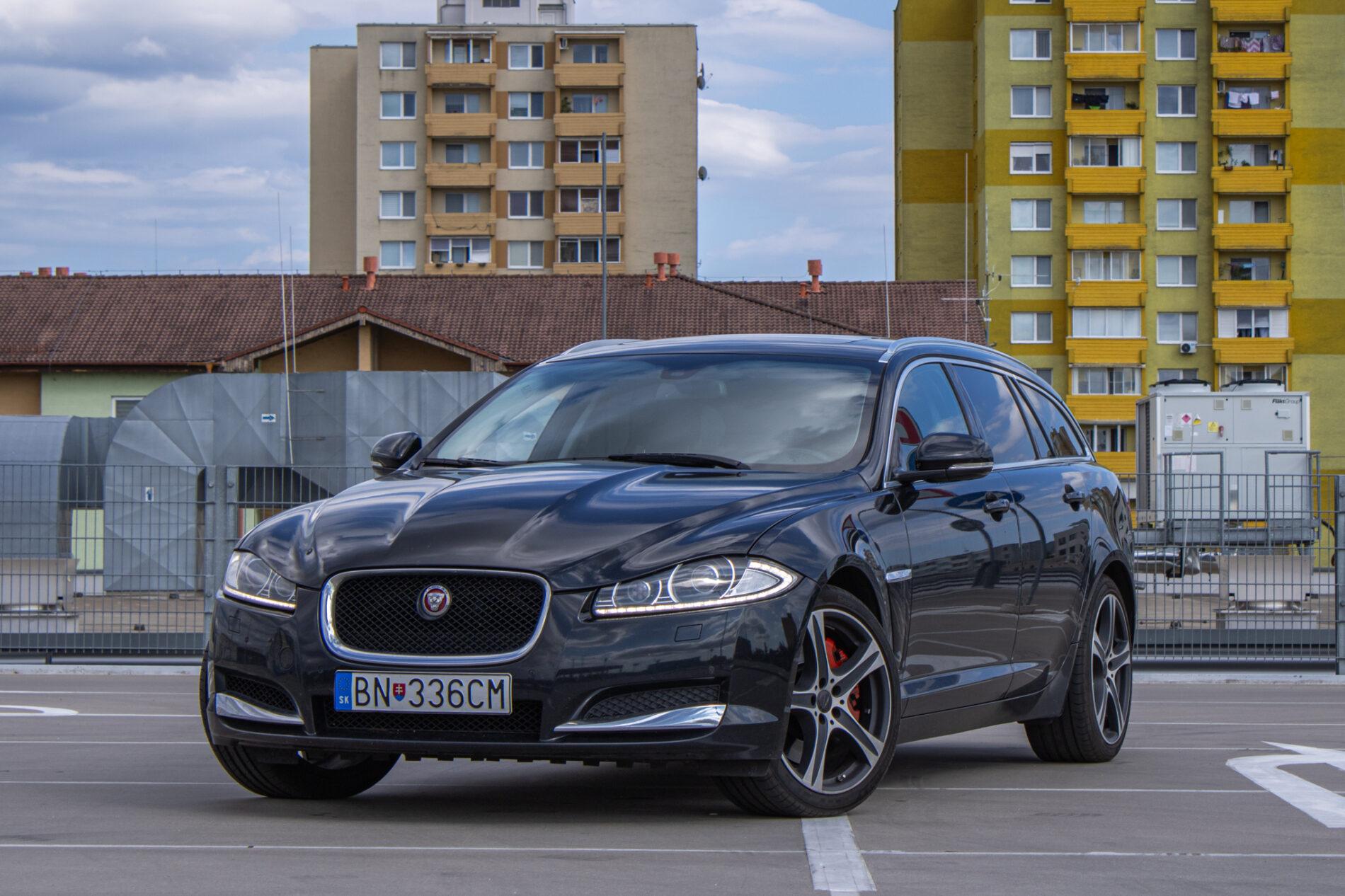 2014 Jaguar XF, černá kombi, 224 926 km