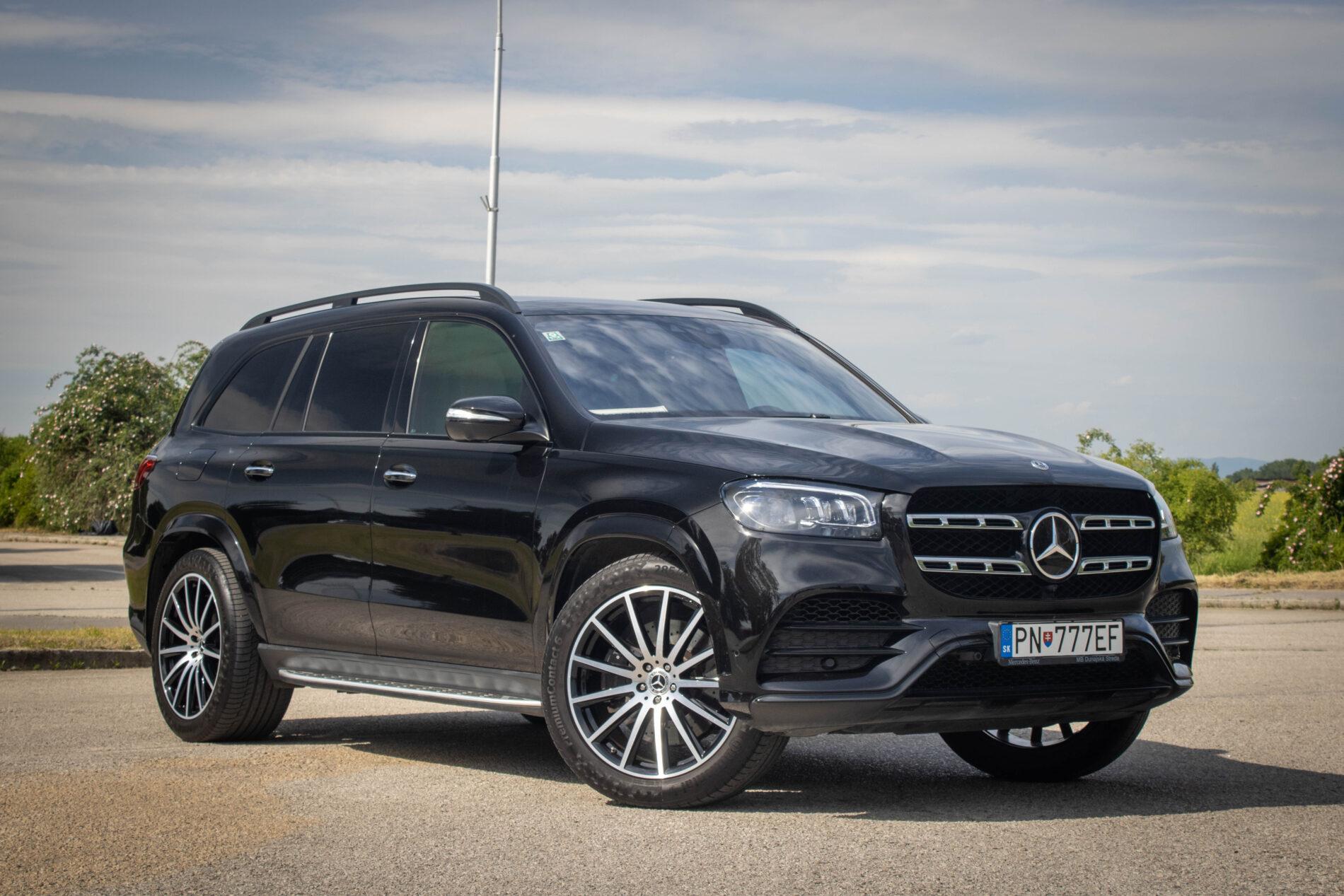 2023 Mercedes-Benz GLS 400d, černá suv, 40 535 km