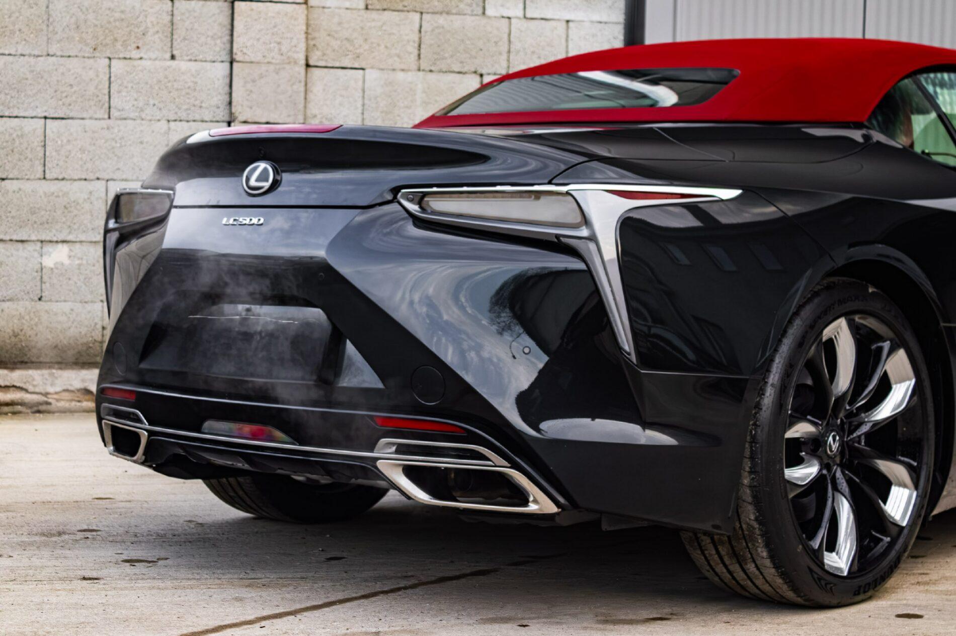 2024 Lexus LC 500, černá kabriolet, 67 km