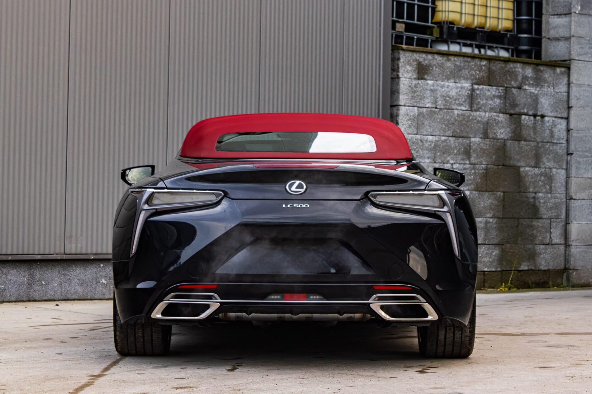 2024 Lexus LC 500, černá kabriolet, 67 km