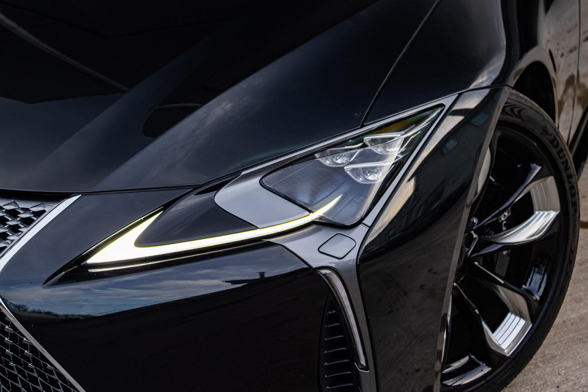 2024 Lexus LC 500, černá kabriolet, 67 km
