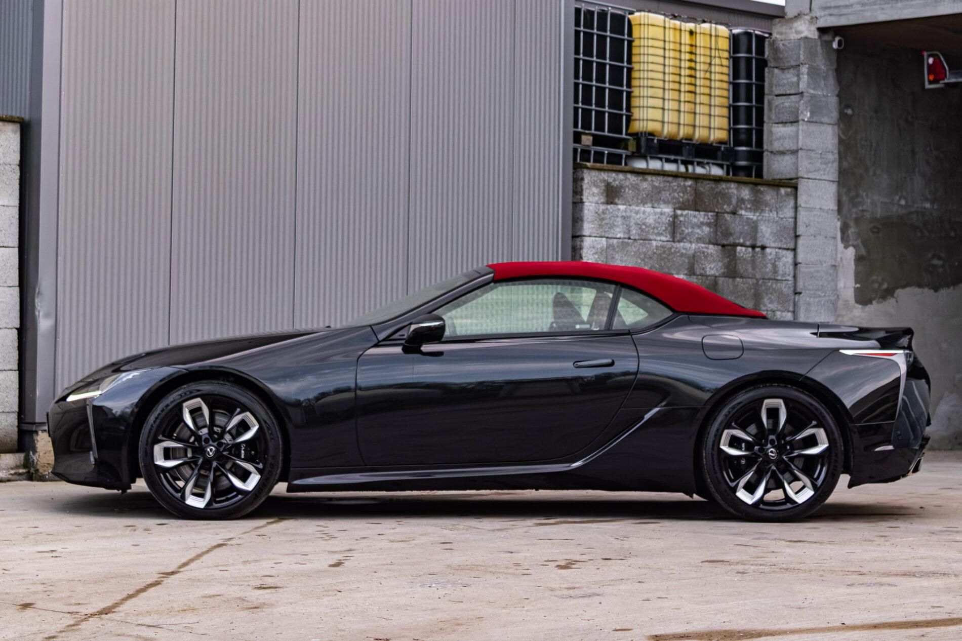 2024 Lexus LC 500, černá kabriolet, 67 km