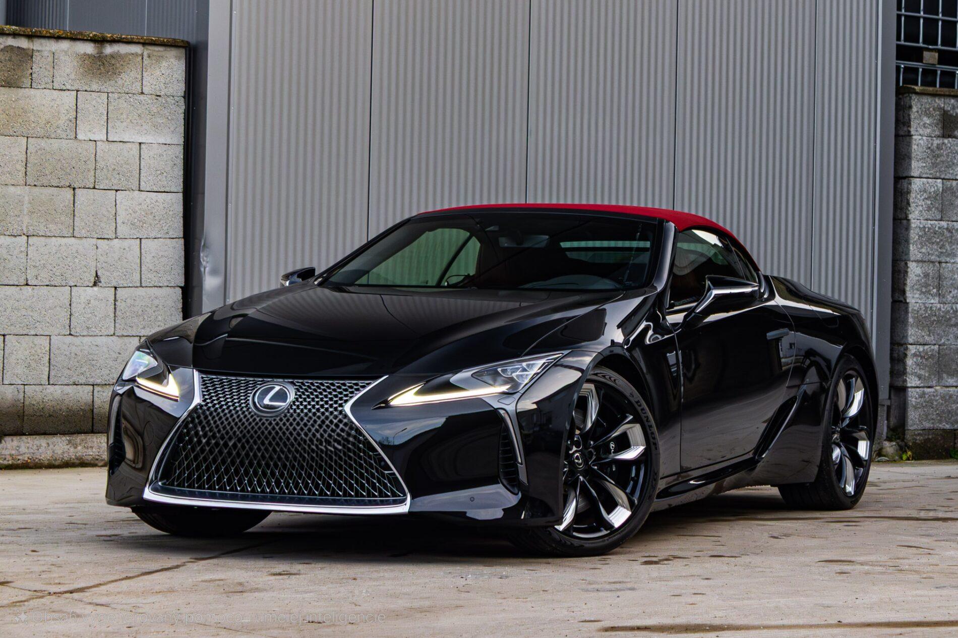 2024 Lexus LC 500, černá kabriolet, 67 km