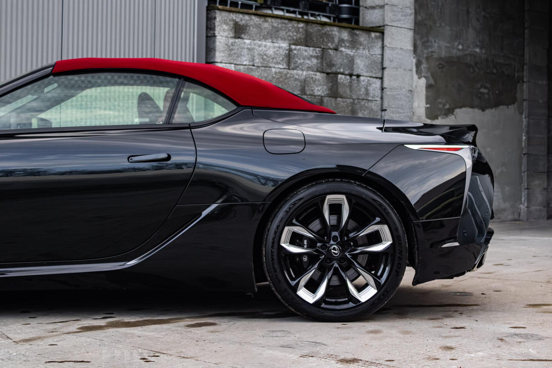 2024 Lexus LC 500, černá kabriolet, 67 km