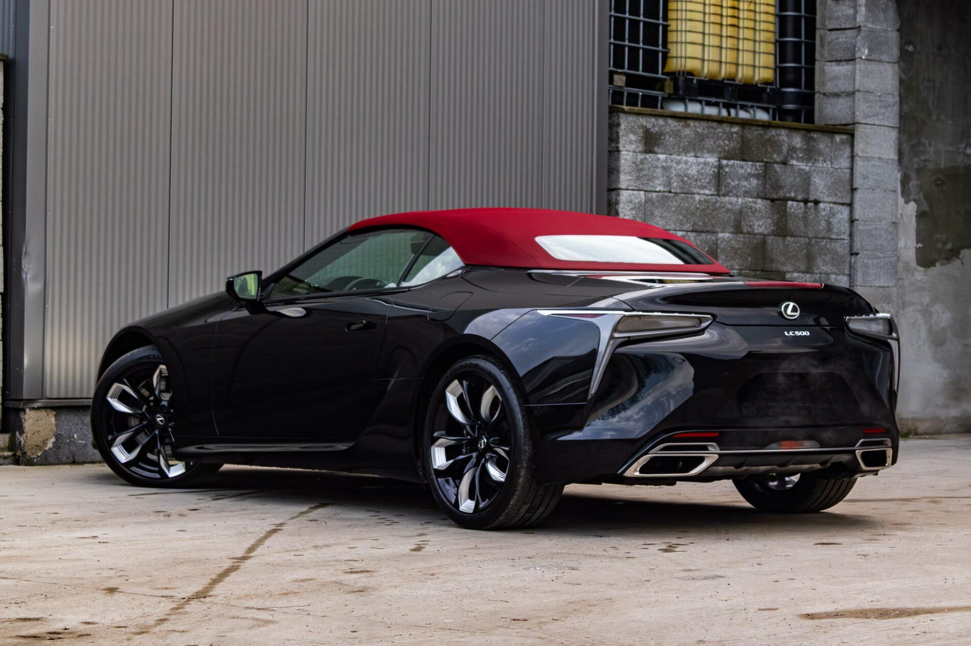 2024 Lexus LC 500, černá kabriolet, 67 km
