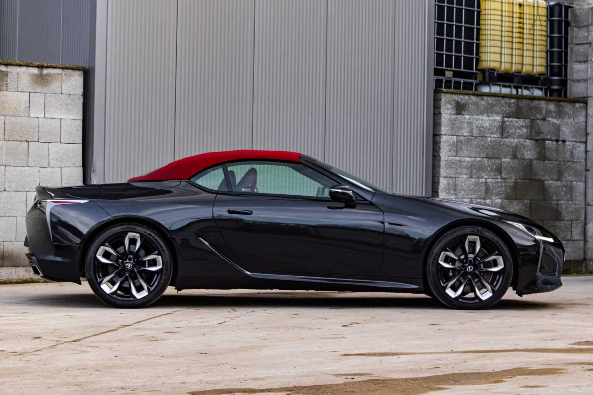 2024 Lexus LC 500, černá kabriolet, 67 km