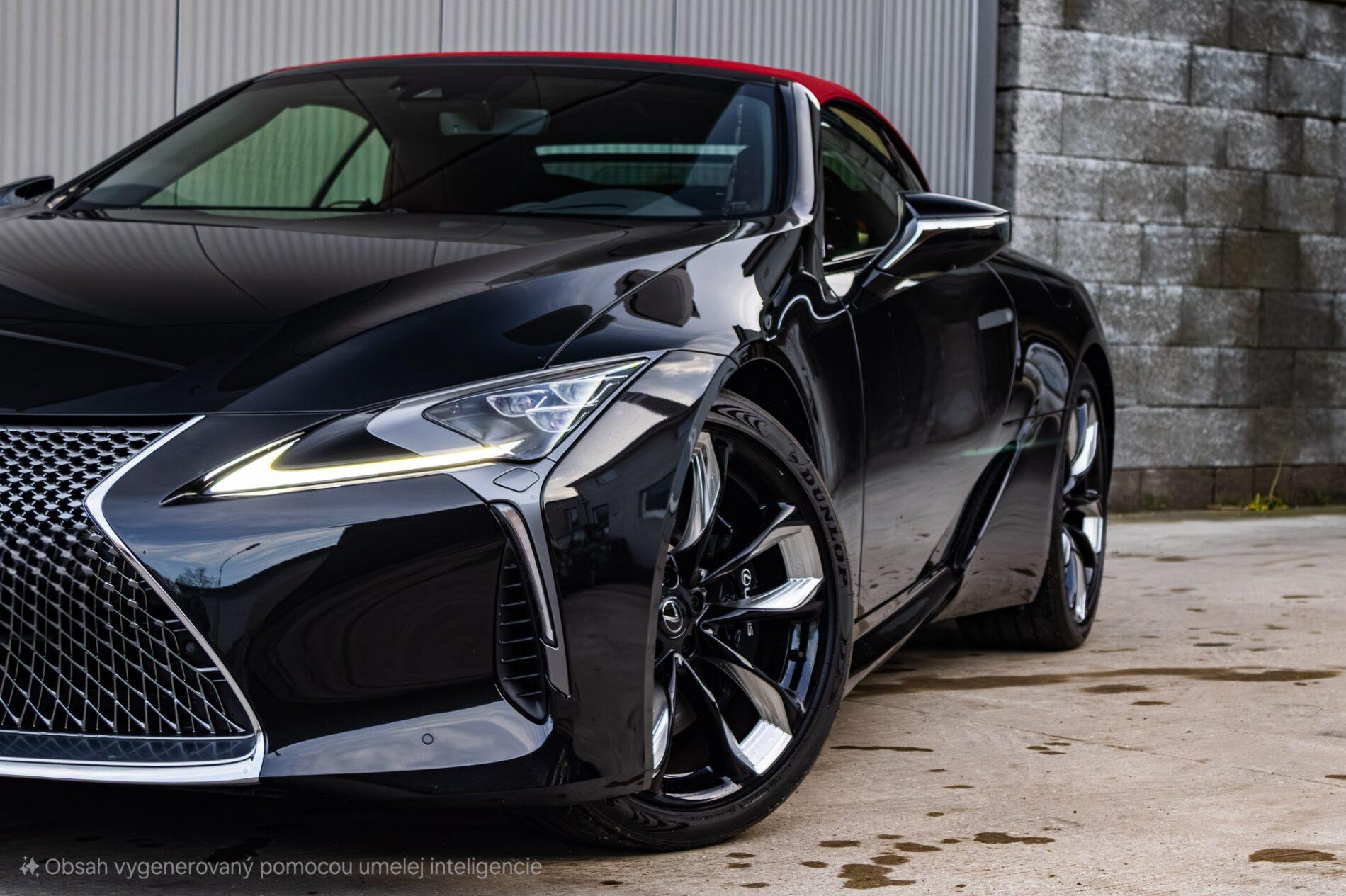 2024 Lexus LC 500, černá kabriolet, 67 km
