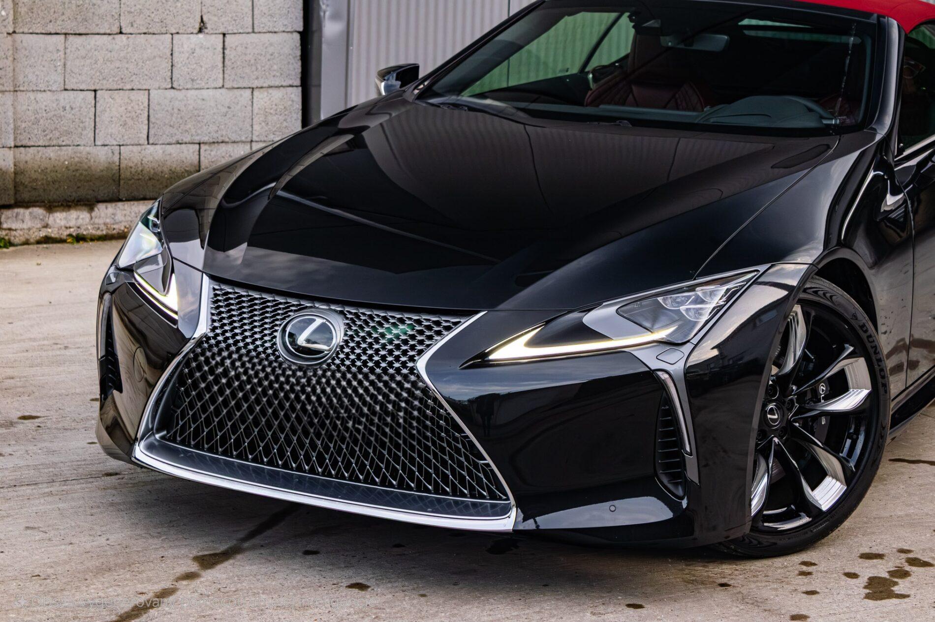 2024 Lexus LC 500, černá kabriolet, 67 km