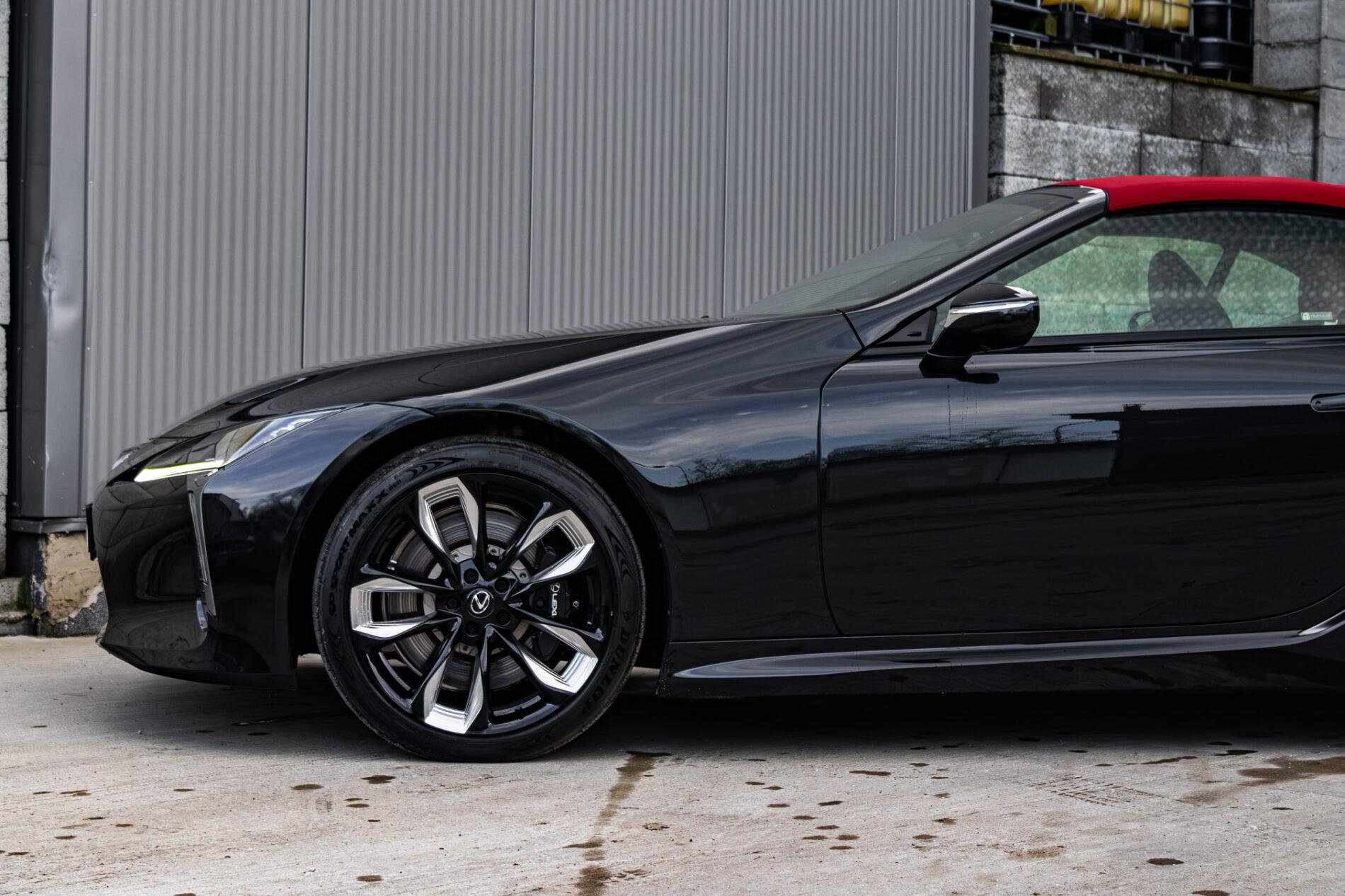 2024 Lexus LC 500, černá kabriolet, 67 km