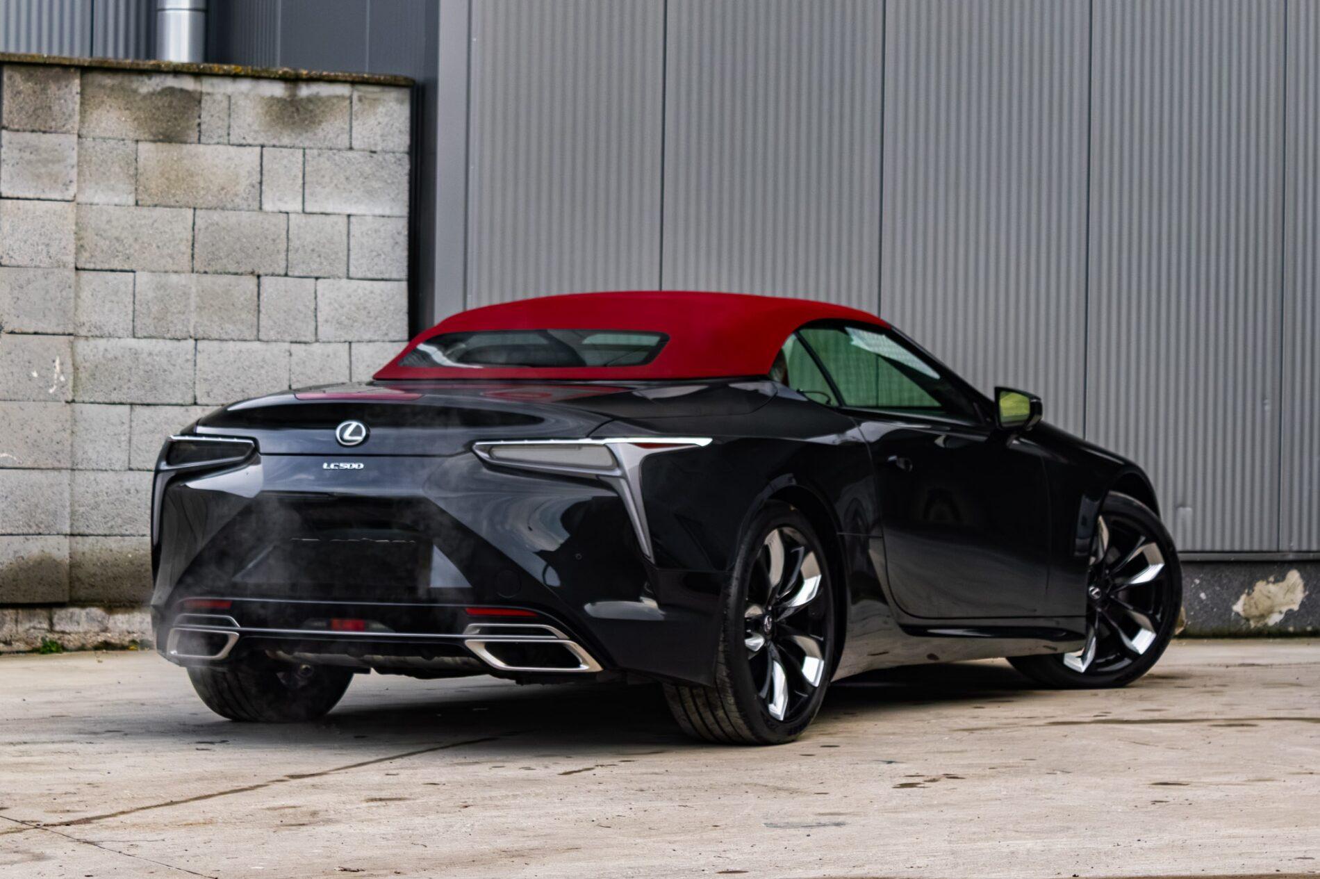 2024 Lexus LC 500, černá kabriolet, 67 km