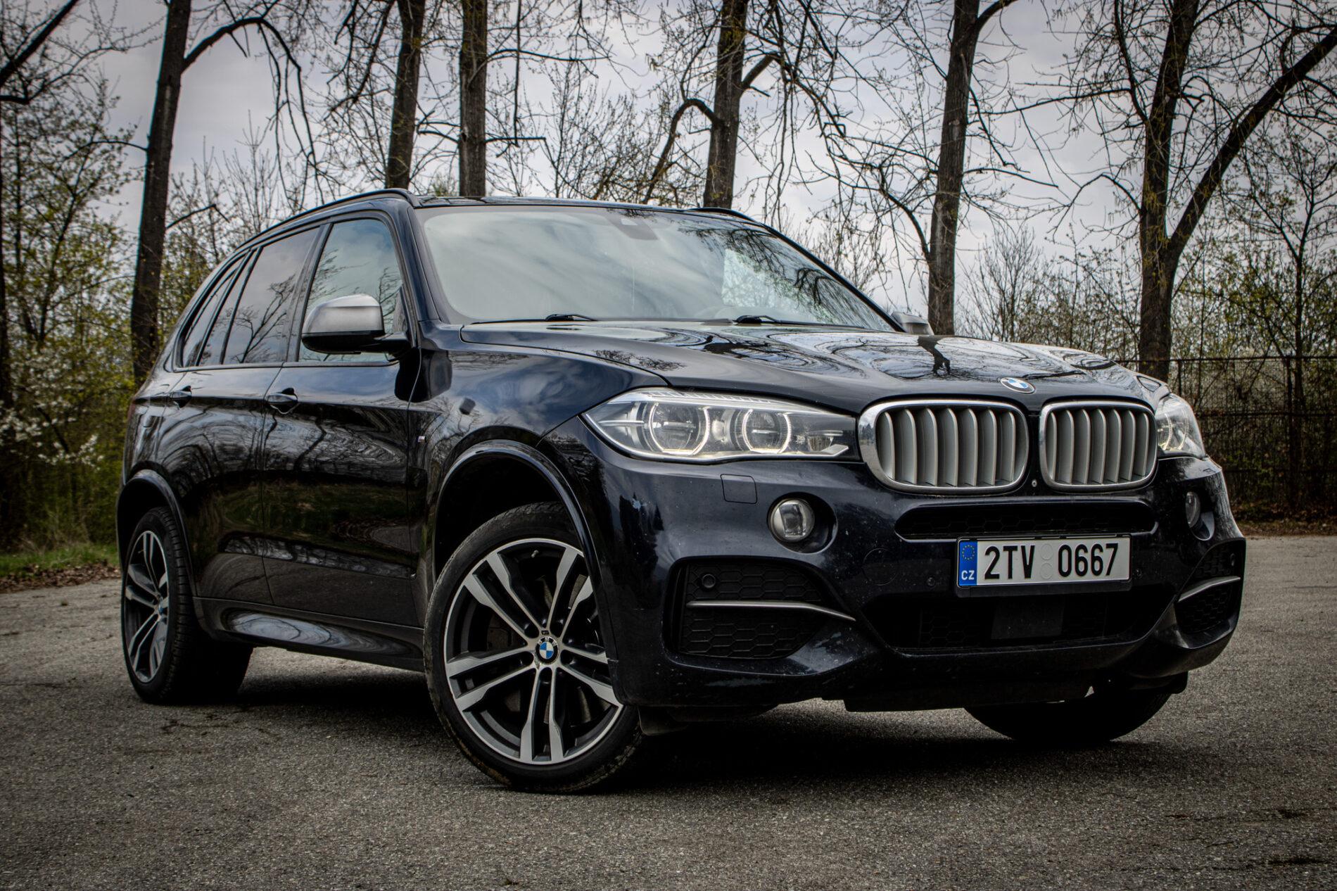 2014 BMW X5 M50d, černá suv, 255 839 km