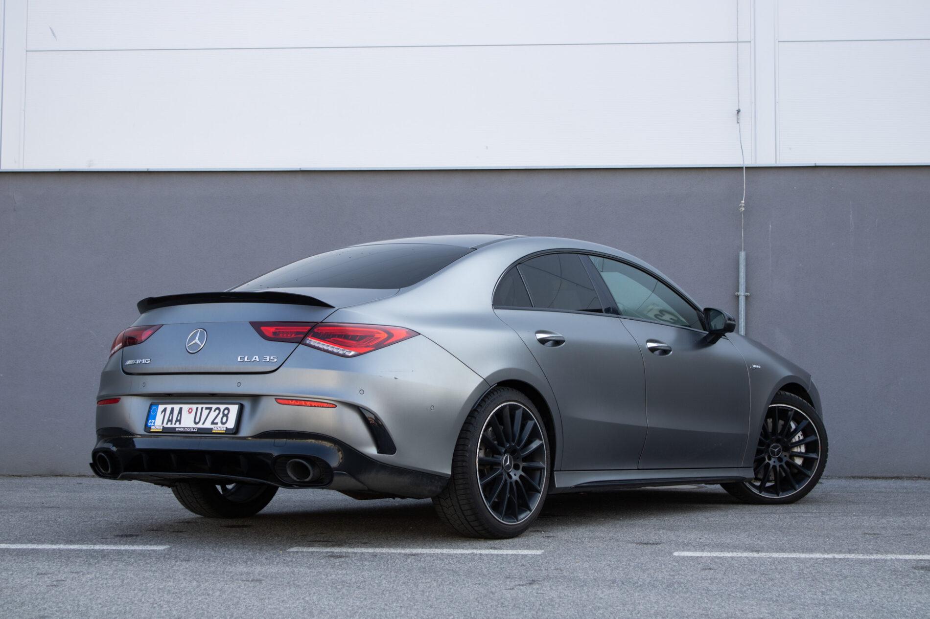 2019 Mercedes-Benz CLA 35 AMG, šedá kupé, 100 867 km