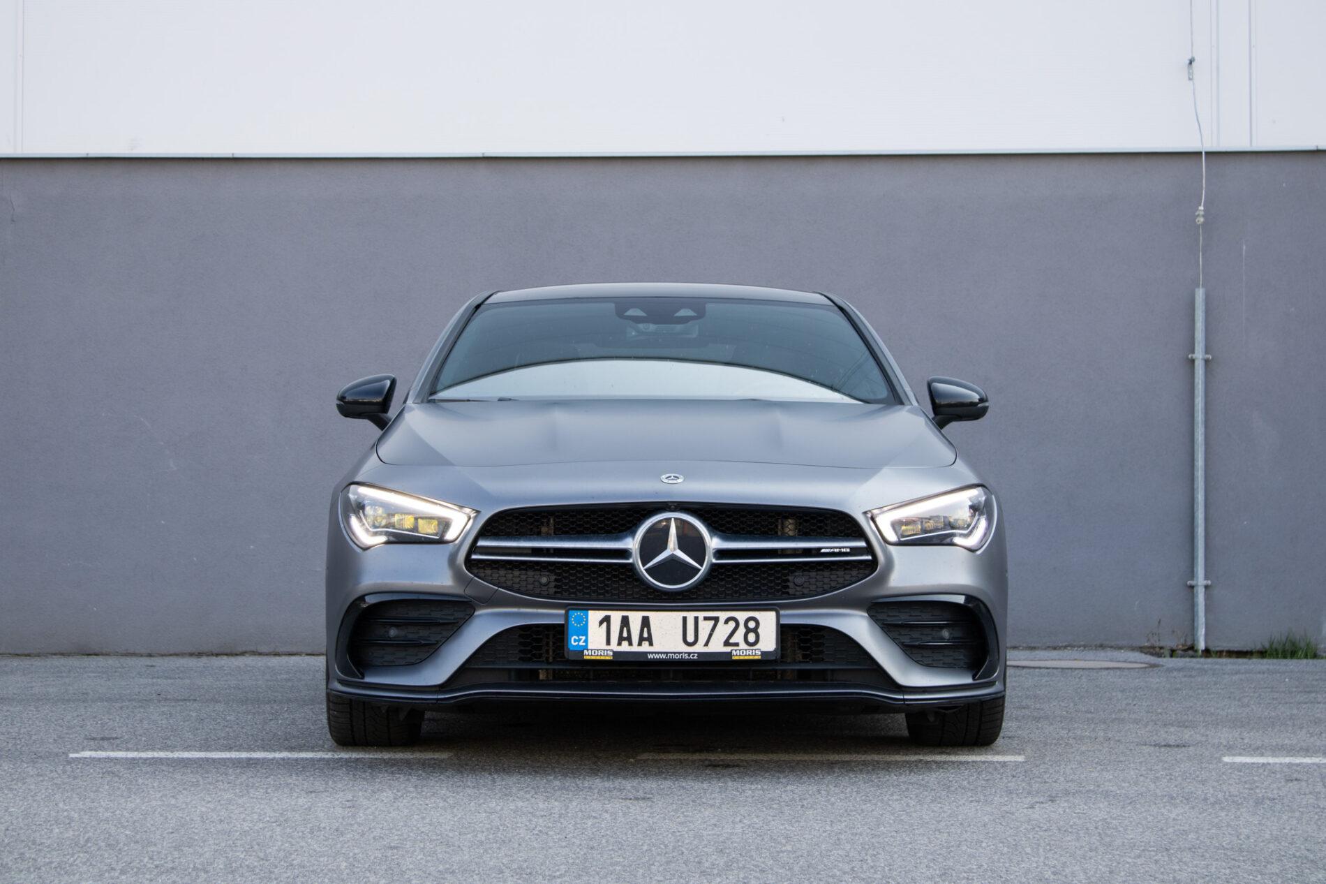 2019 Mercedes-Benz CLA 35 AMG, šedá kupé, 100 867 km