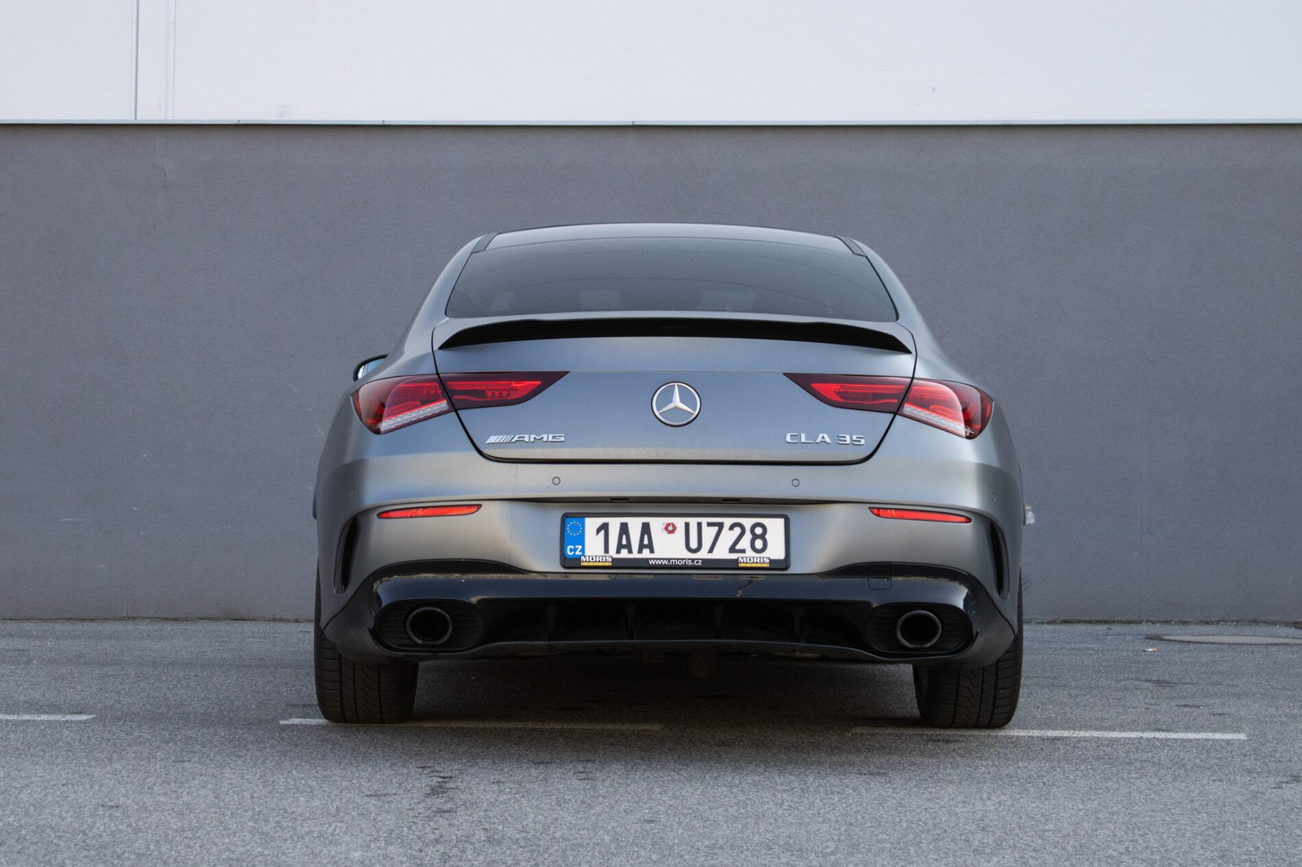 2019 Mercedes-Benz CLA 35 AMG, šedá kupé, 100 867 km
