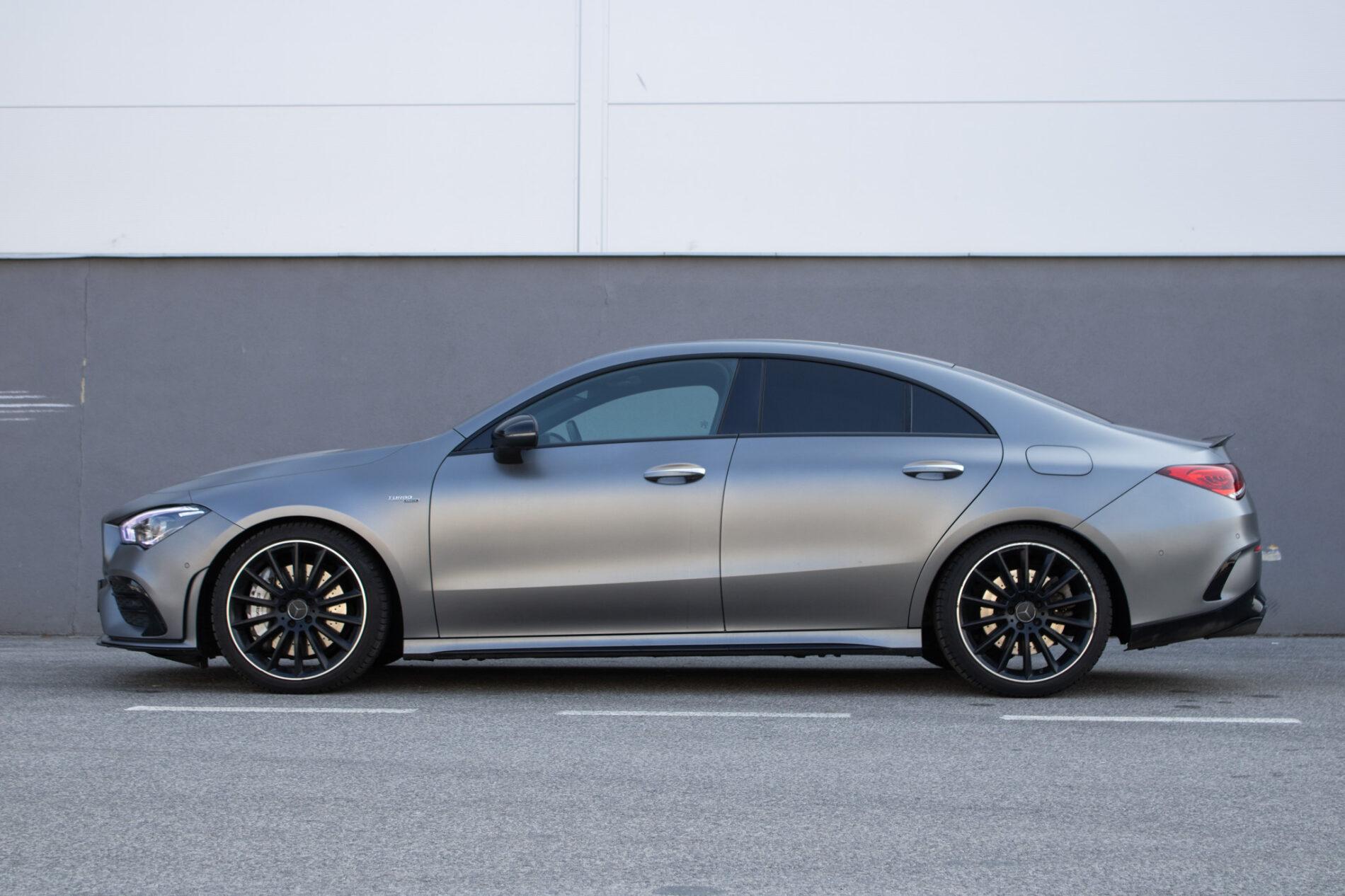 2019 Mercedes-Benz CLA 35 AMG, šedá kupé, 100 867 km