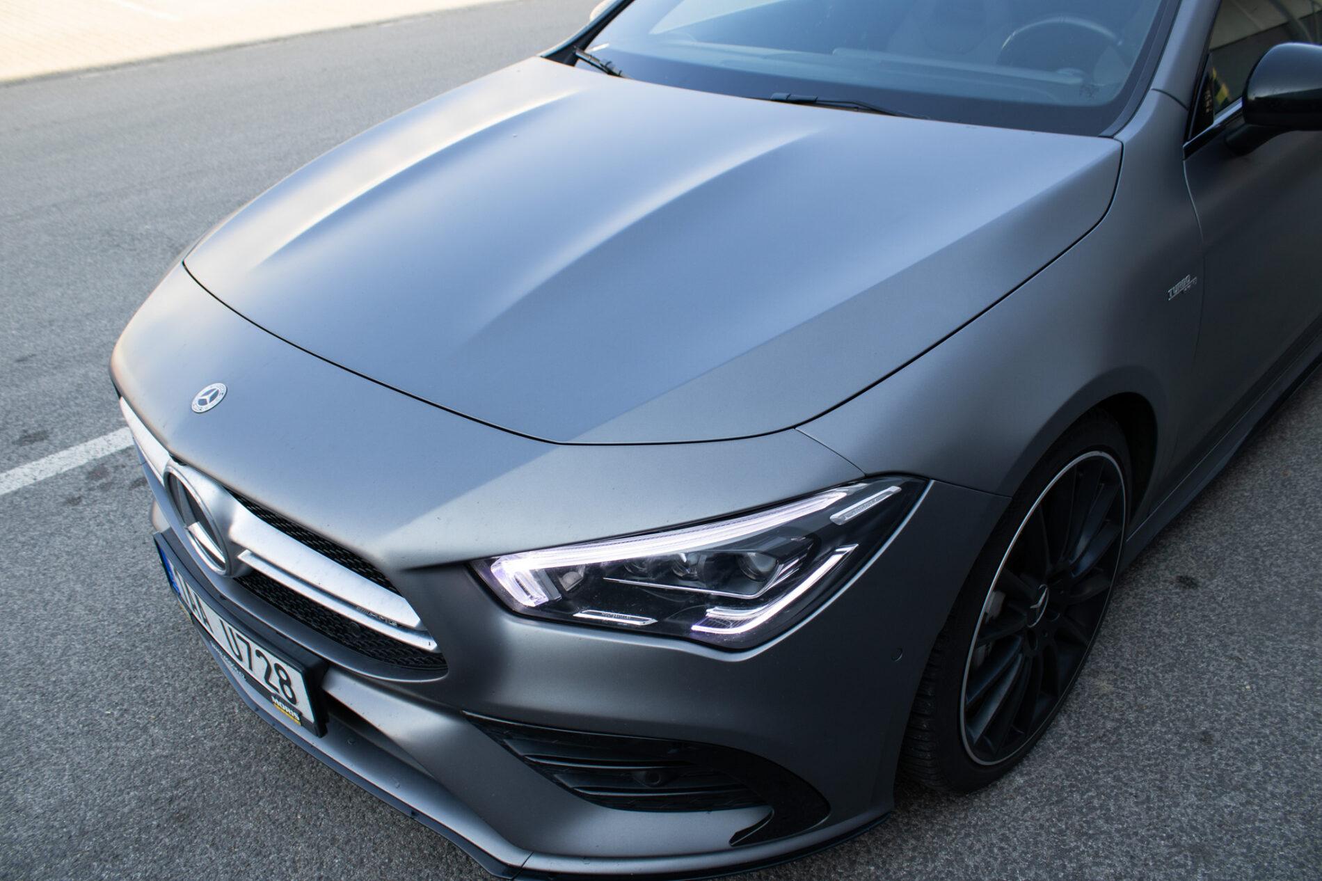 2019 Mercedes-Benz CLA 35 AMG, šedá kupé, 100 867 km