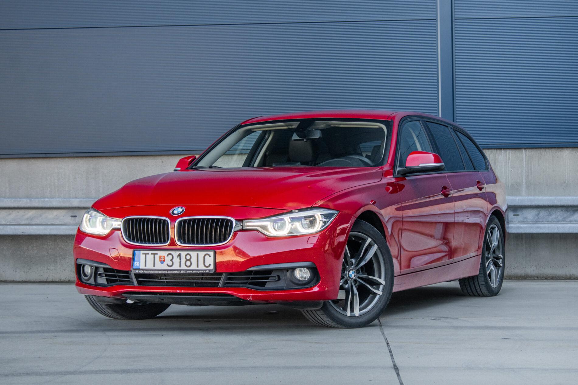 2016 BMW 320i, červená kombi, 285 295 km