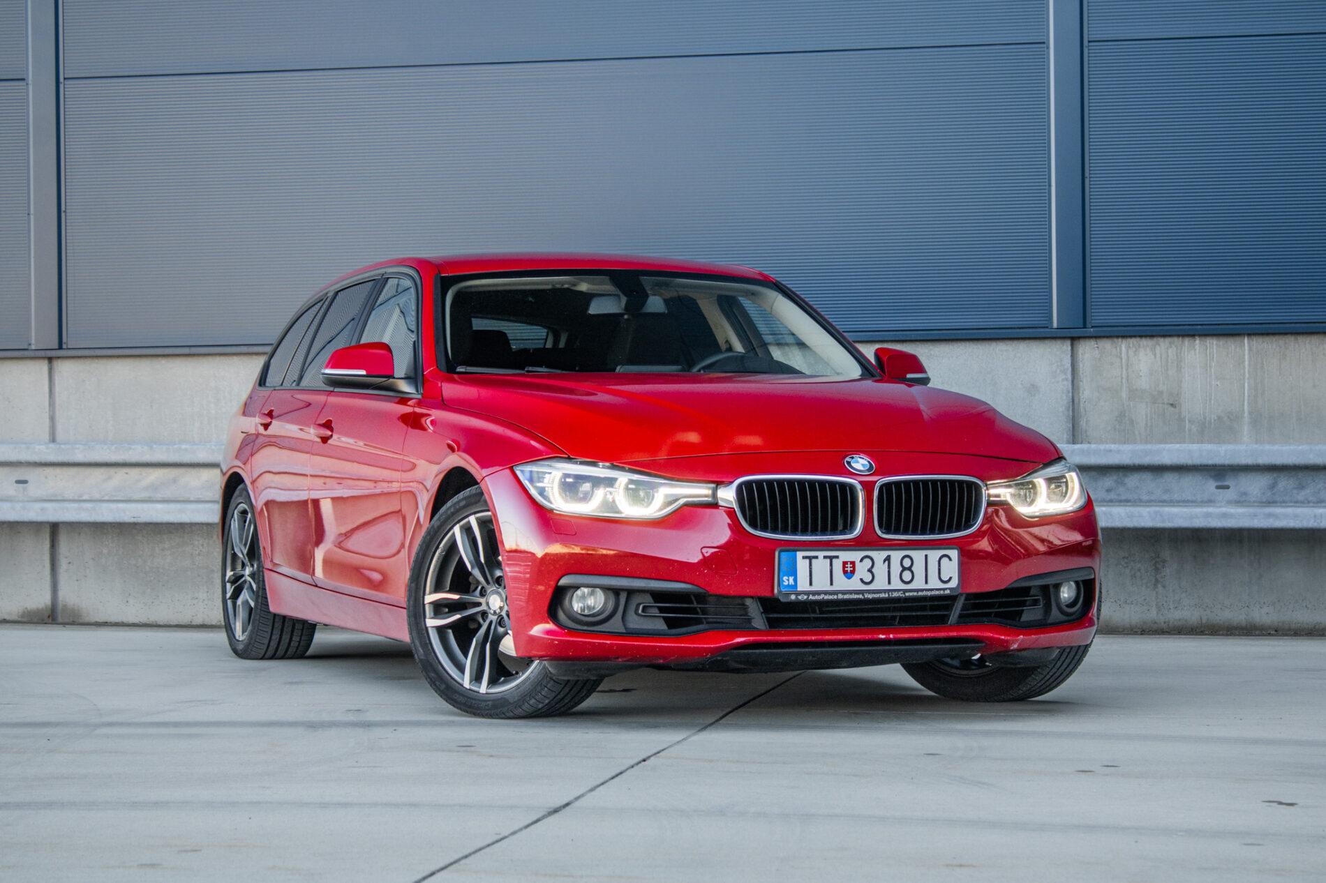 2016 BMW 320i, červená kombi, 285 295 km