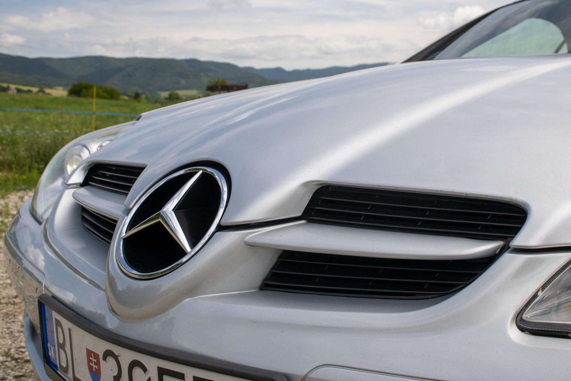 2004 Mercedes-Benz SLK 350, šedá kabriolet, 226 941 km