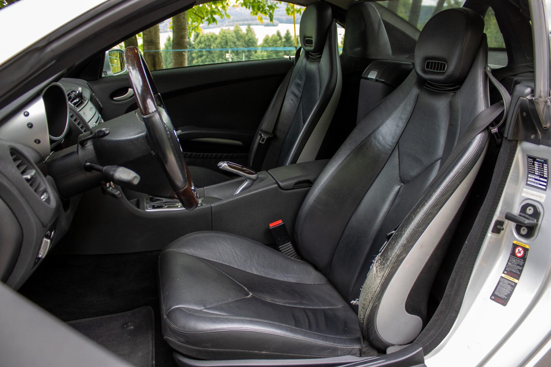2004 Mercedes-Benz SLK 350, šedá kabriolet, 226 941 km
