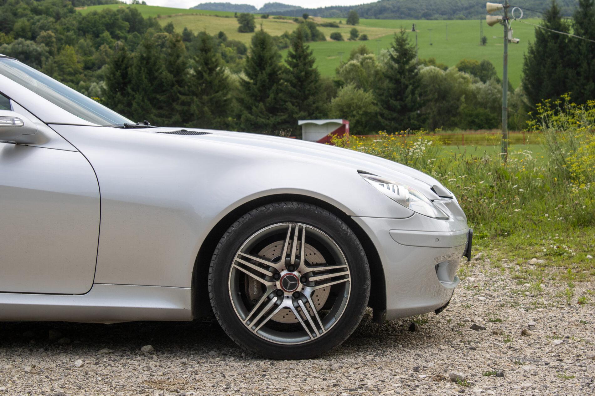 2004 Mercedes-Benz SLK 350, šedá kabriolet, 226 941 km