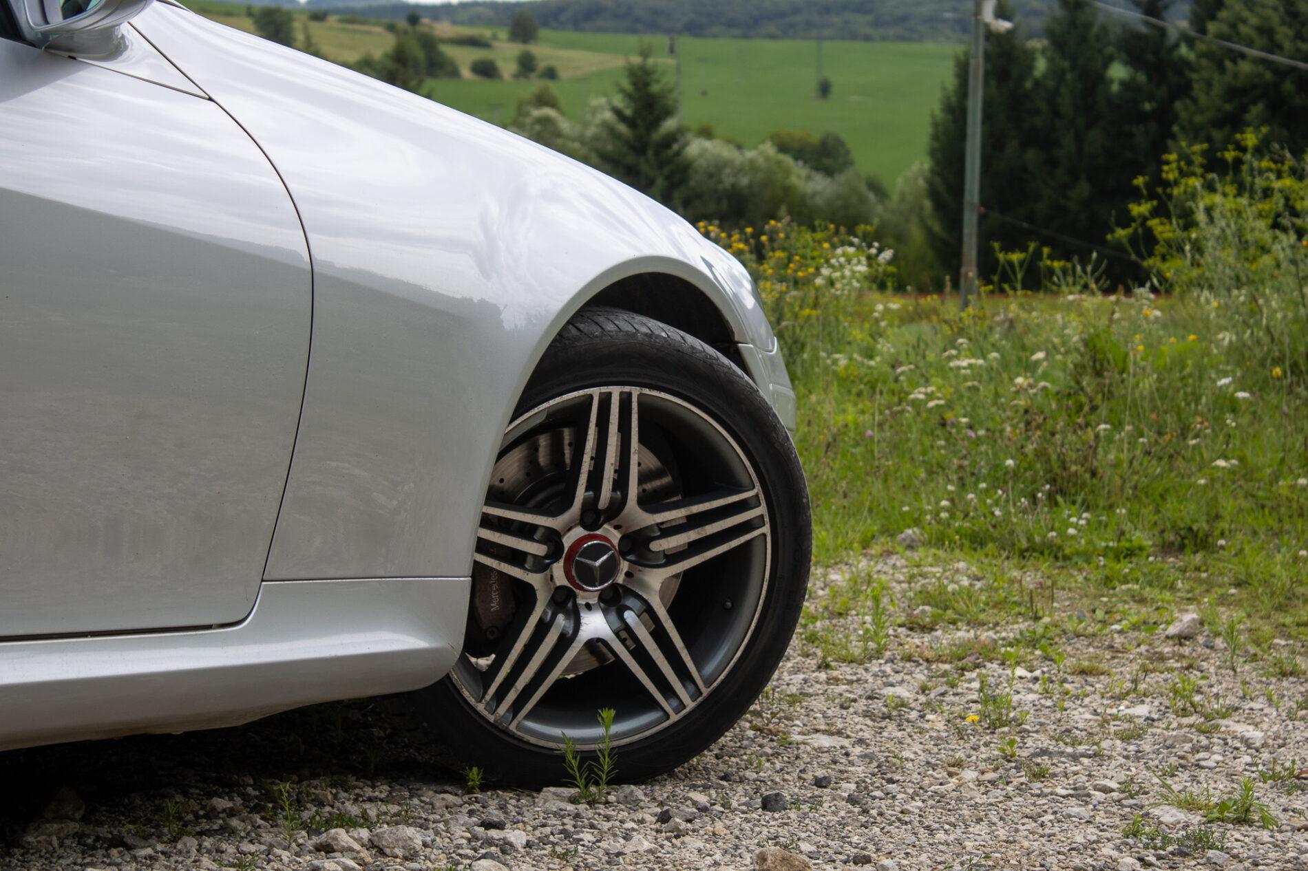 2004 Mercedes-Benz SLK 350, šedá kabriolet, 226 941 km