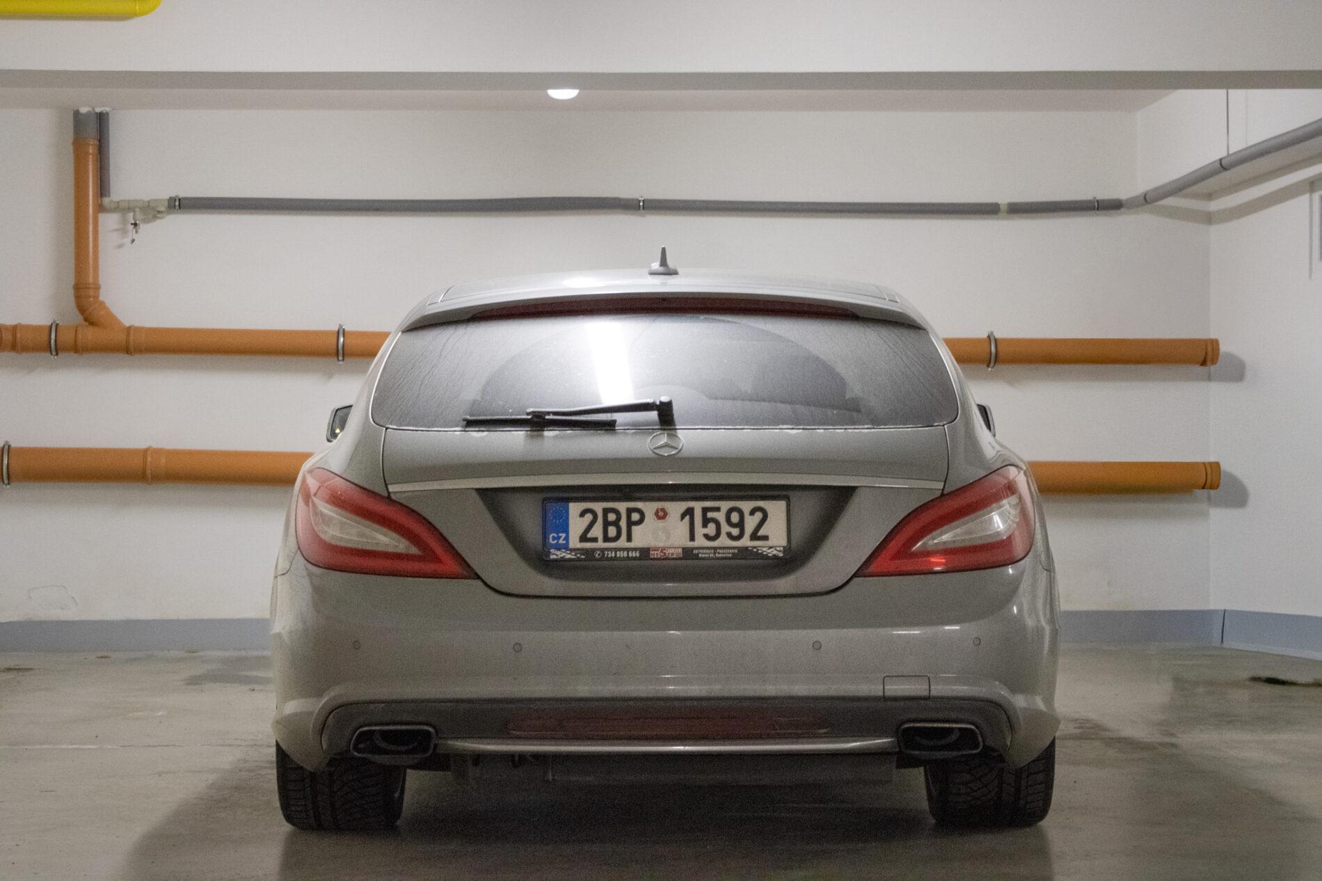 2014 Mercedes-Benz CLS 350 CDI, šedá kombi, 266 736 km