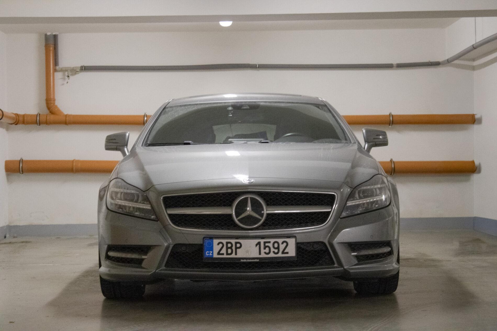 2014 Mercedes-Benz CLS 350 CDI, šedá kombi, 266 736 km