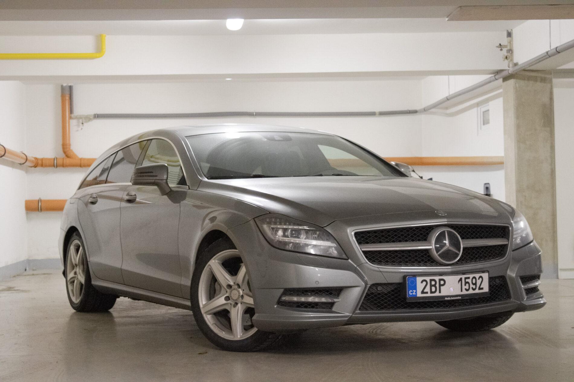 2014 Mercedes-Benz CLS 350 CDI, šedá kombi, 266 736 km