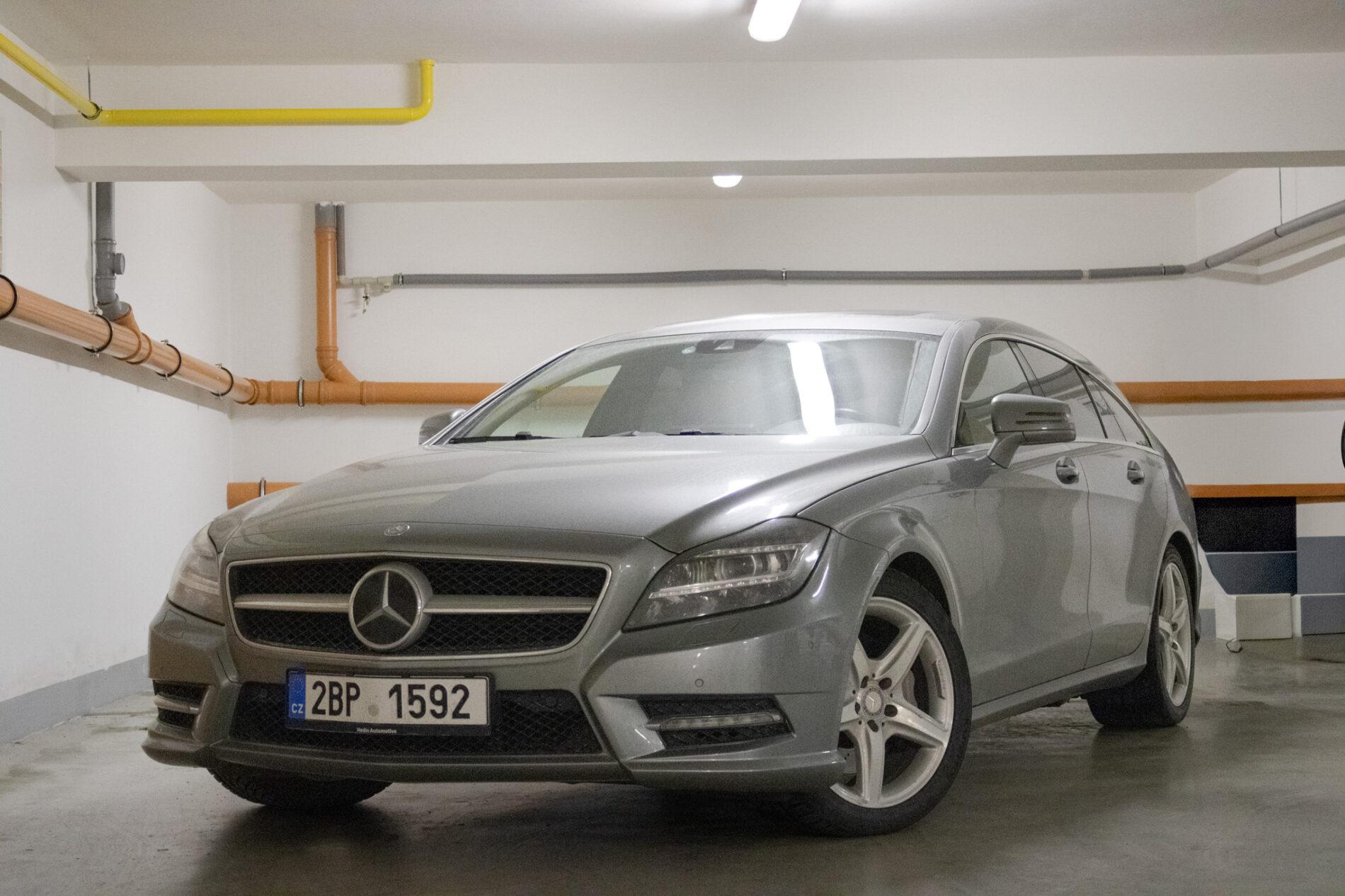 2014 Mercedes-Benz CLS 350 CDI, šedá kombi, 266 736 km