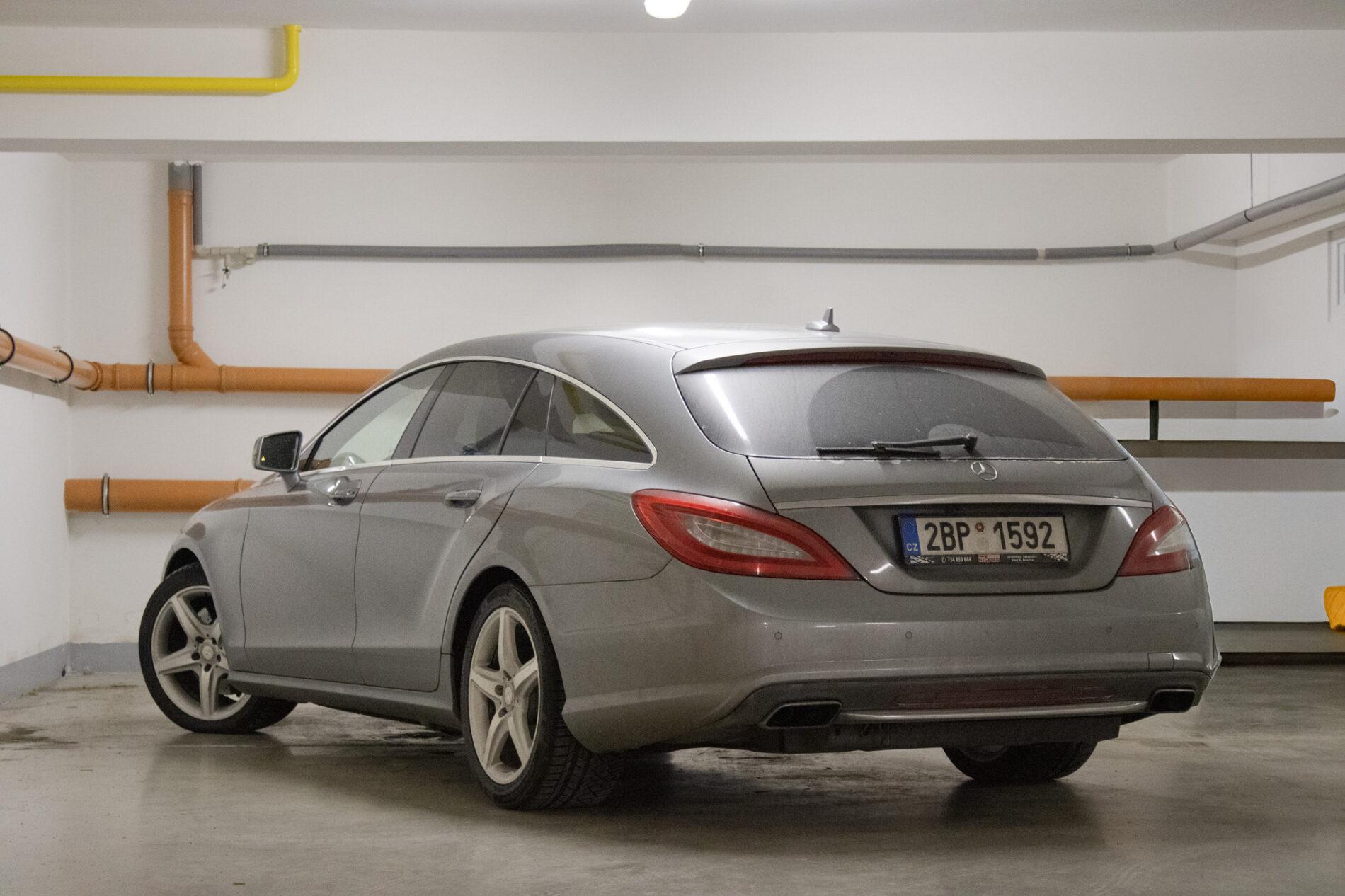 2014 Mercedes-Benz CLS 350 CDI, šedá kombi, 266 736 km