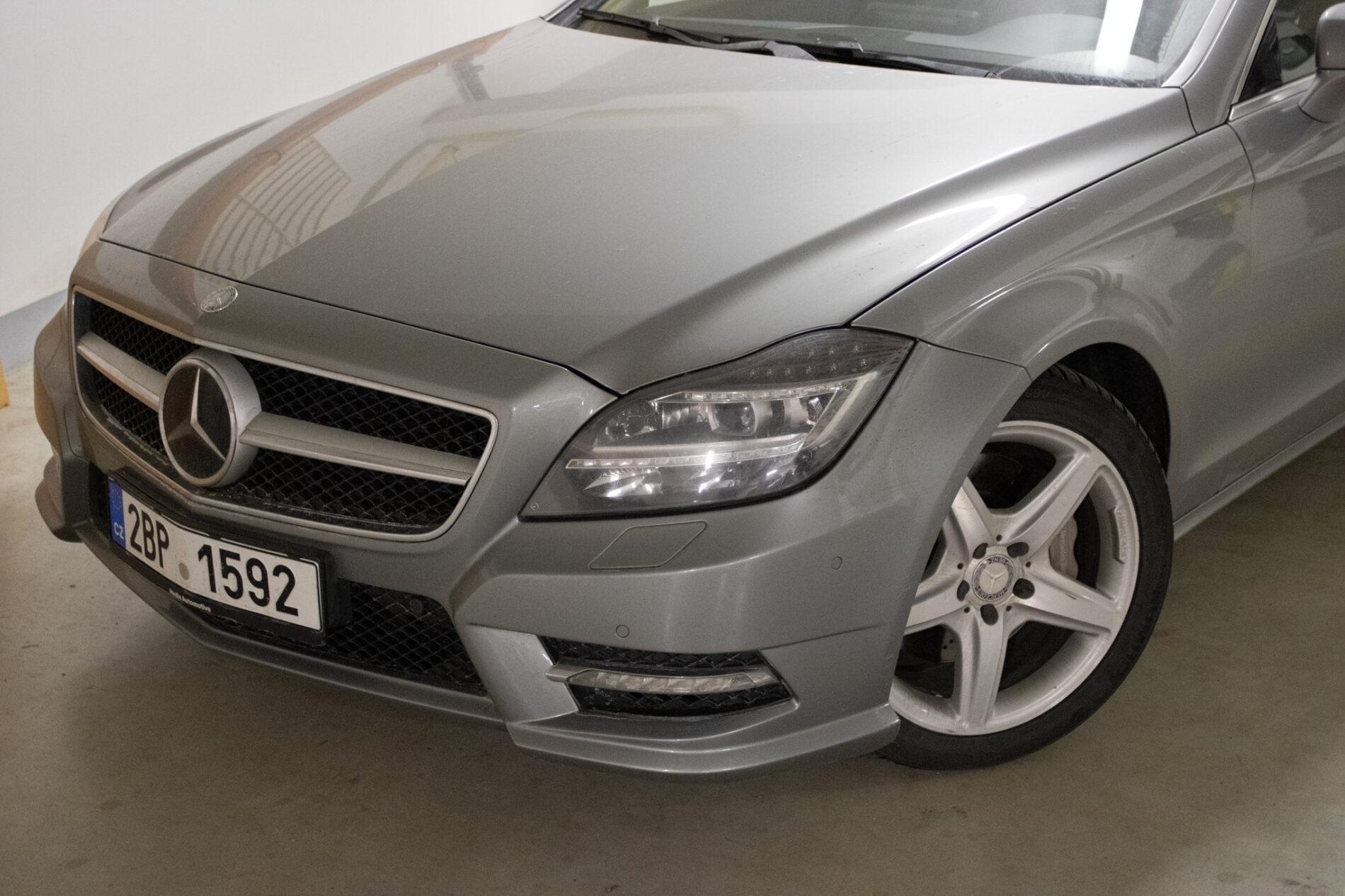 2014 Mercedes-Benz CLS 350 CDI, šedá kombi, 266 736 km