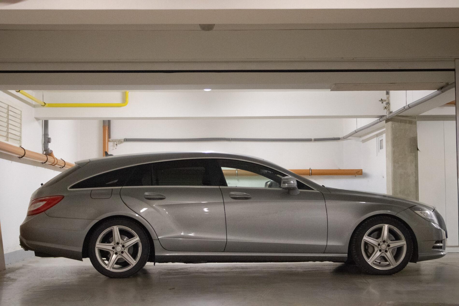 2014 Mercedes-Benz CLS 350 CDI, šedá kombi, 266 736 km