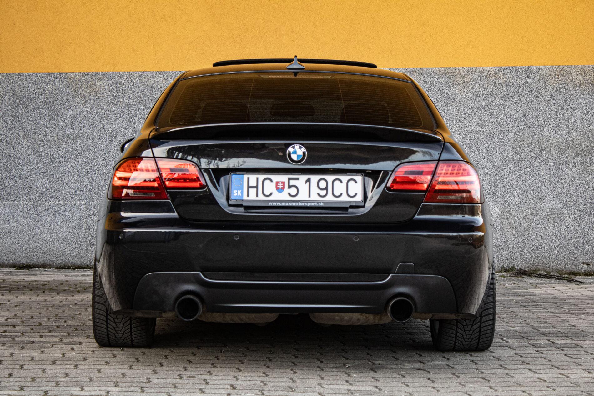 2007 BMW 335i, černá kupé, 345 000 km