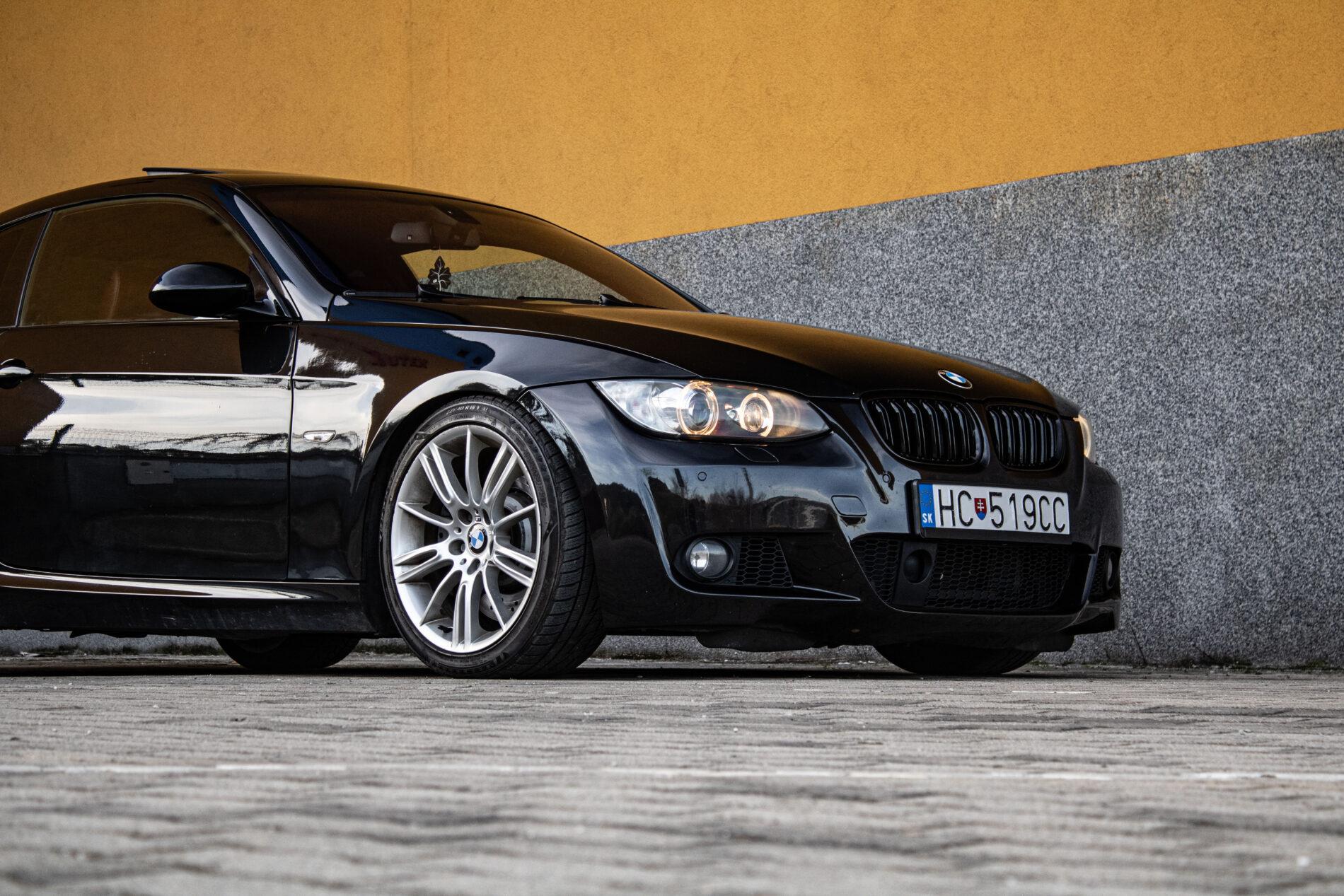 2007 BMW 335i, černá kupé, 345 000 km