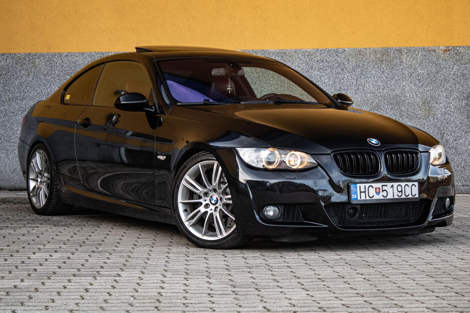 2007 BMW 335i, černá kupé, 345 000 km