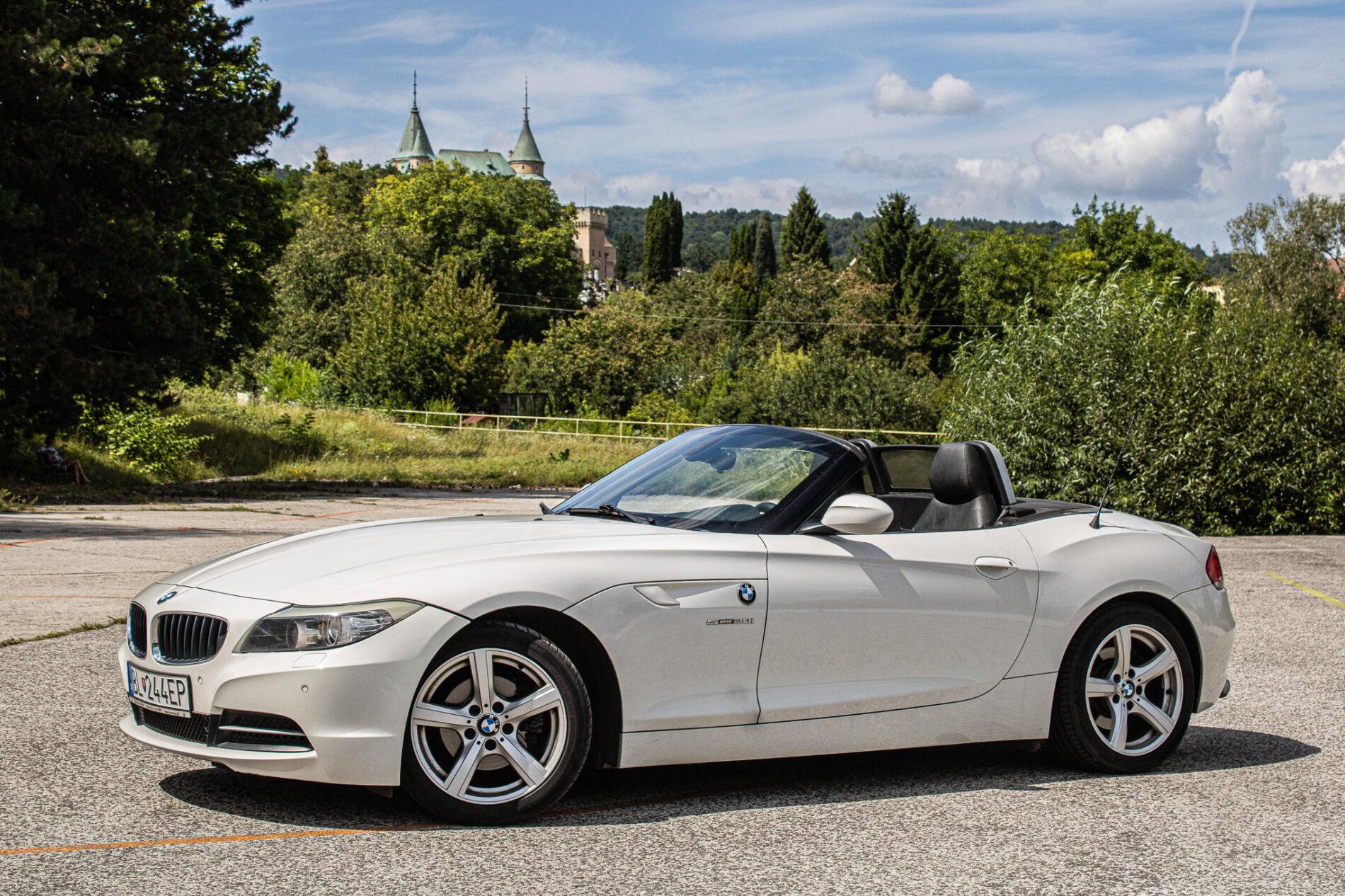 2012 BMW Z4, bílá kabriolet, 170 435 km