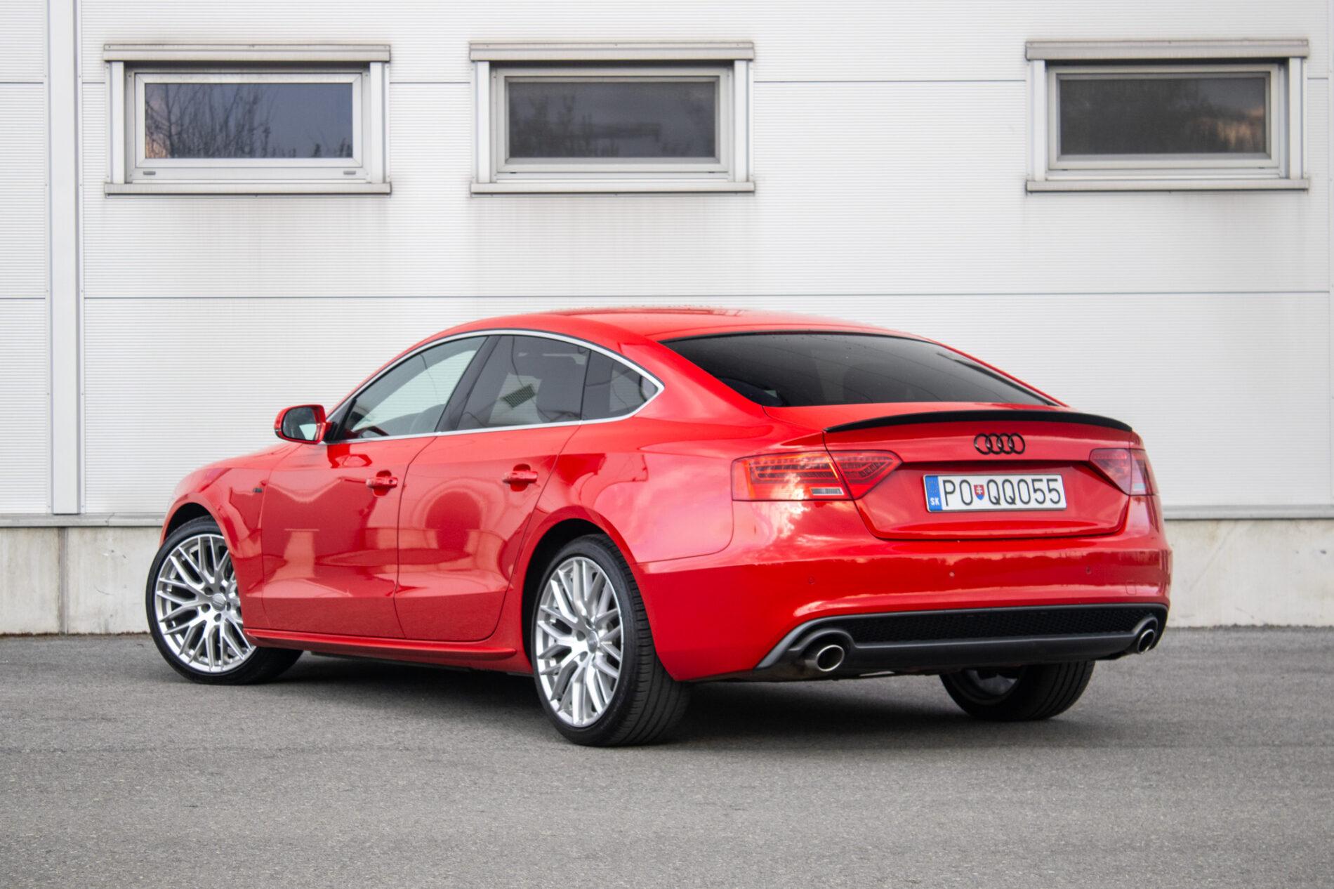 2012 AUDI A5, červená kupé, 142 939 km