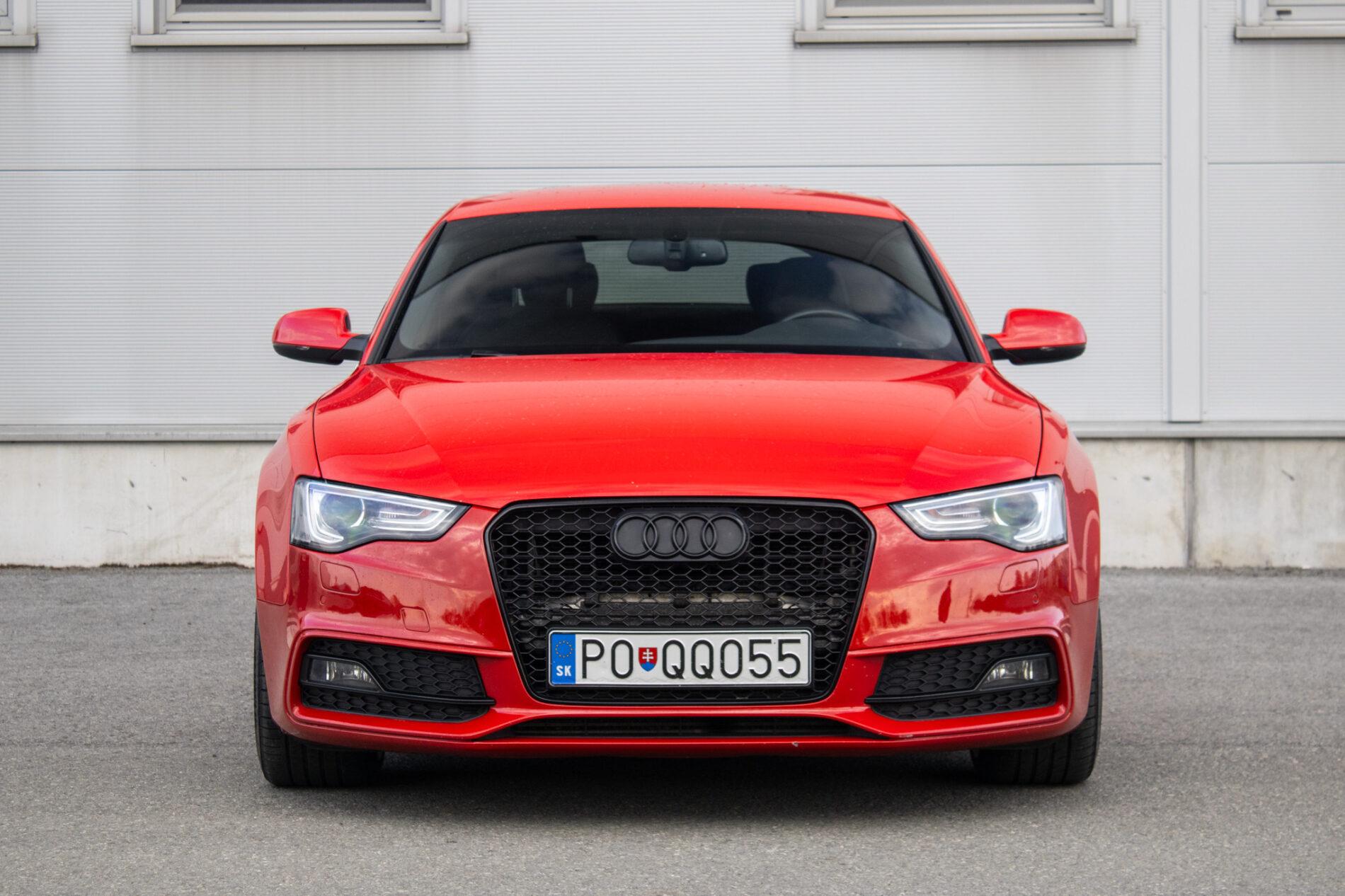 2012 AUDI A5, červená kupé, 142 939 km