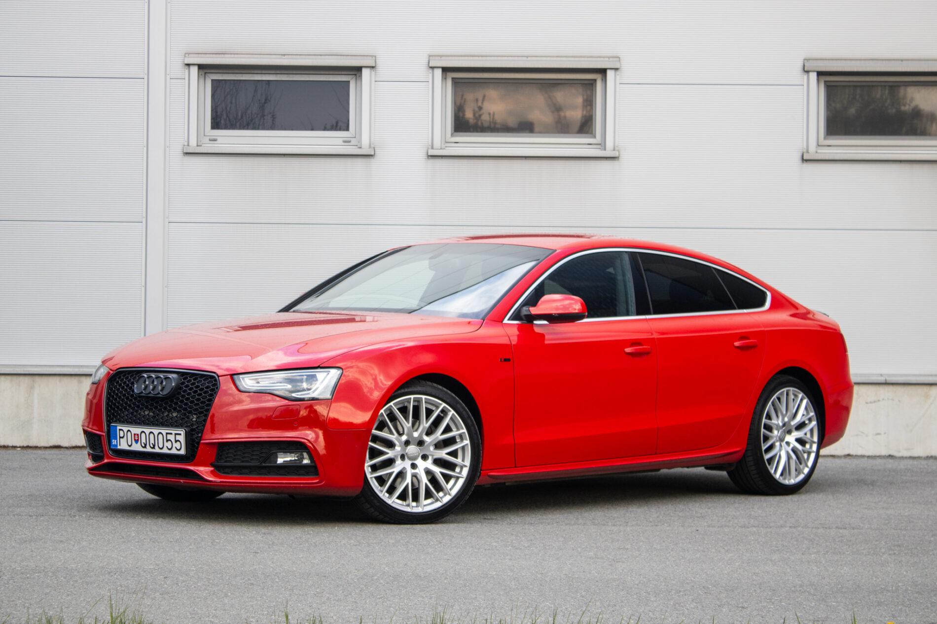 2012 AUDI A5, červená kupé, 142 939 km