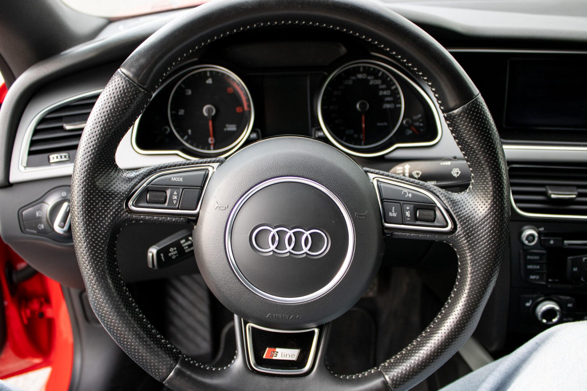 2012 AUDI A5, červená kupé, 142 939 km